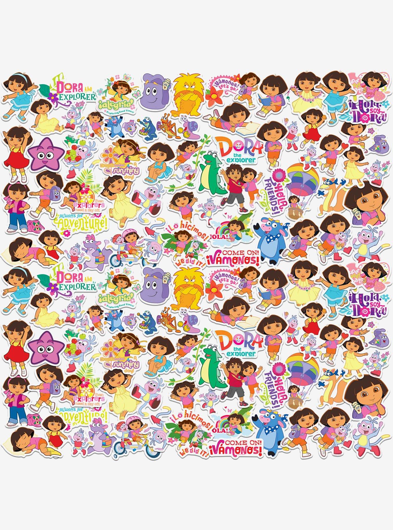 Dora The Explorer Variety Miscellaneous 100ct Sticker Pack, , hi-res