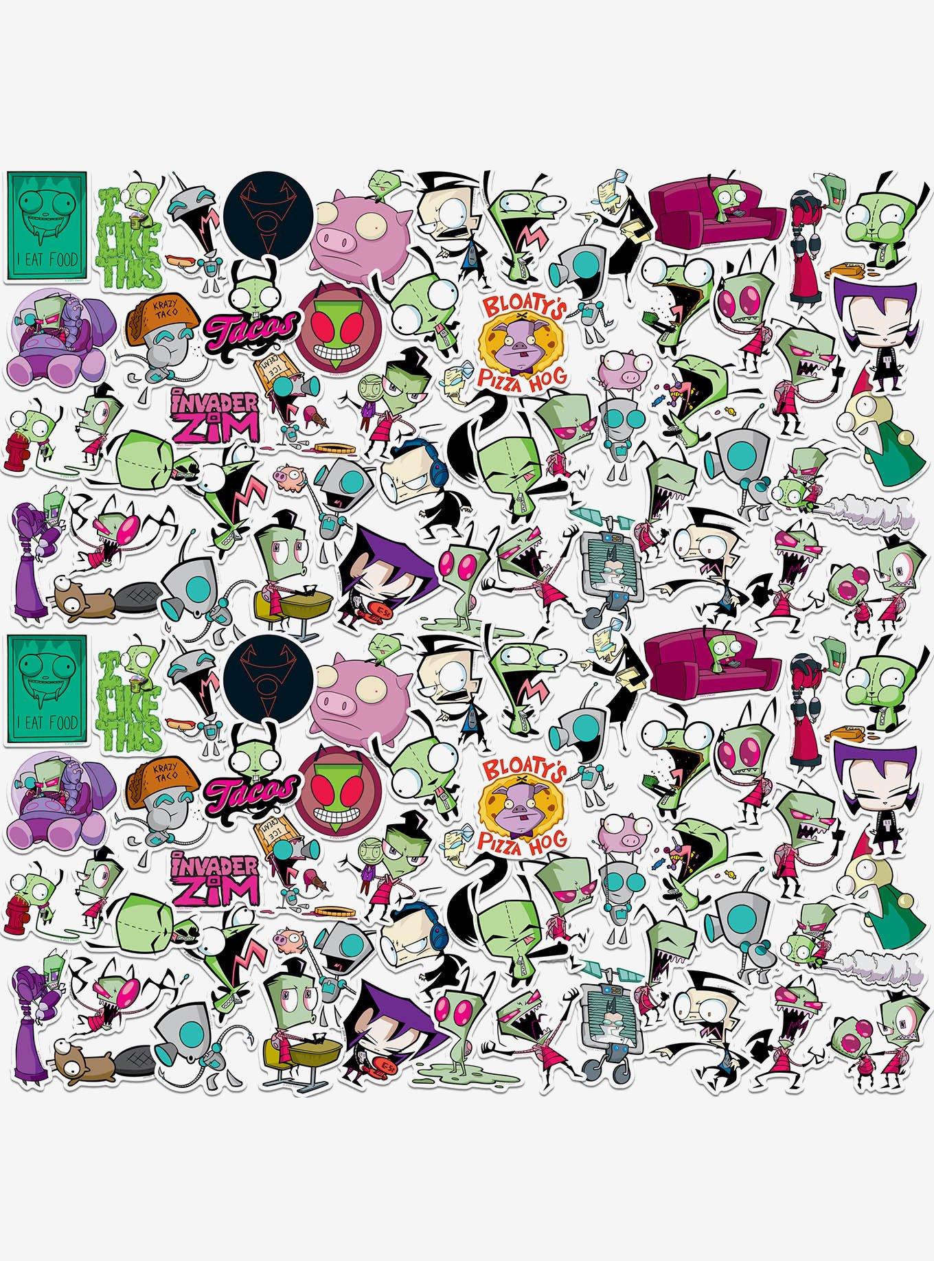 Invader Zim Variety Miscellaneous 100ct Sticker Pack | Hot Topic
