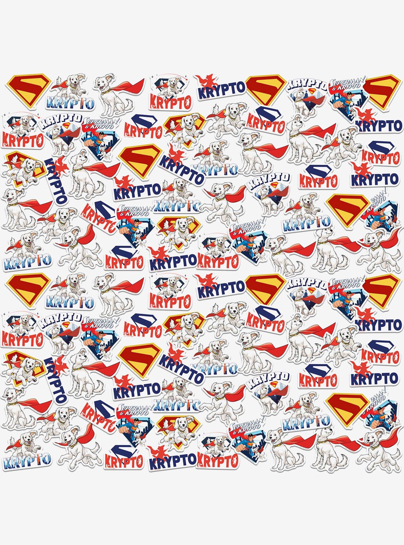 DC Comics Superman (2025) Krypto Miscellaneous 100ct Sticker Pack, , hi-res