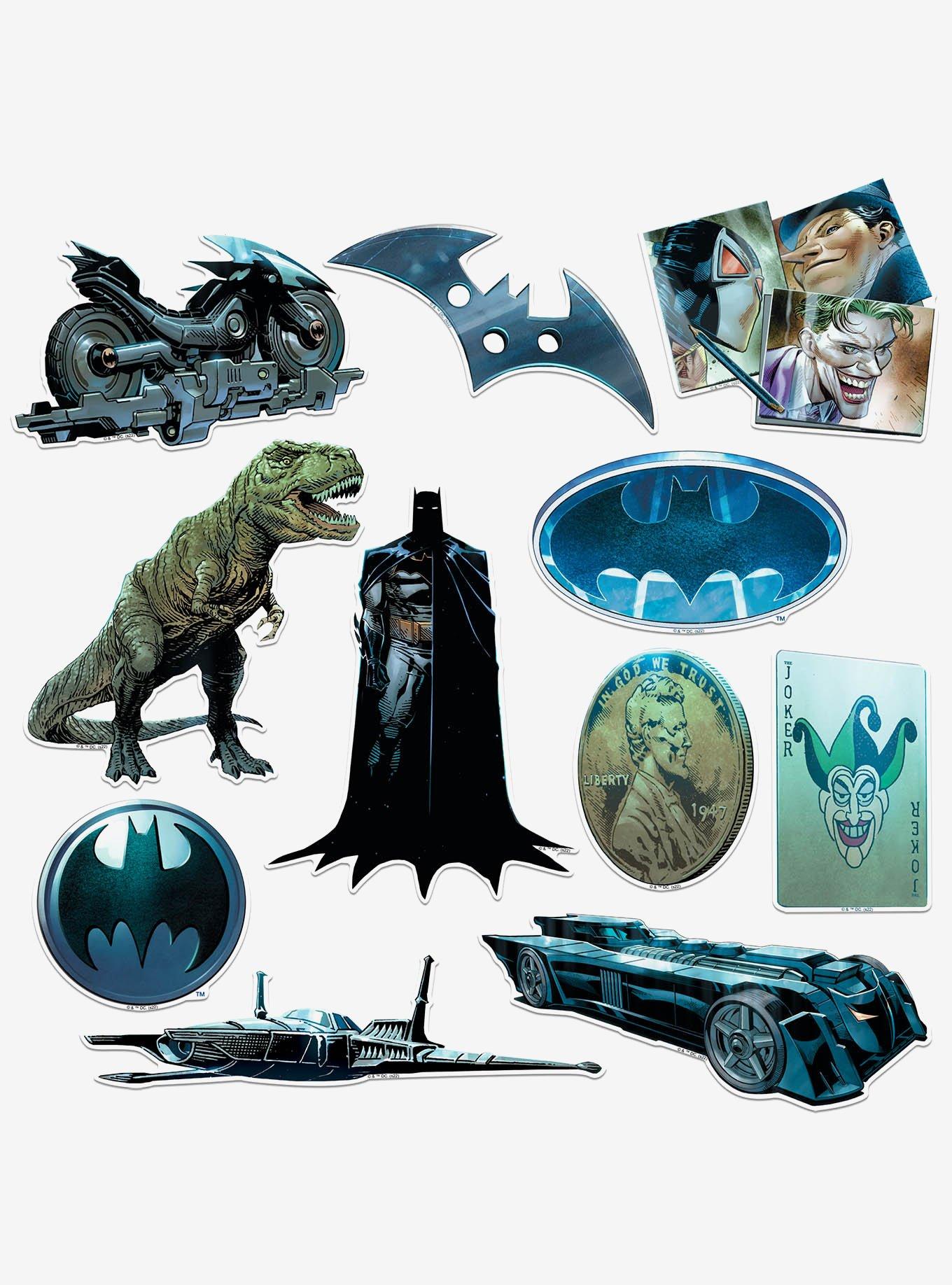 DC Comics Batman The Batcave Miscellaneous 100ct Sticker Pack, , hi-res