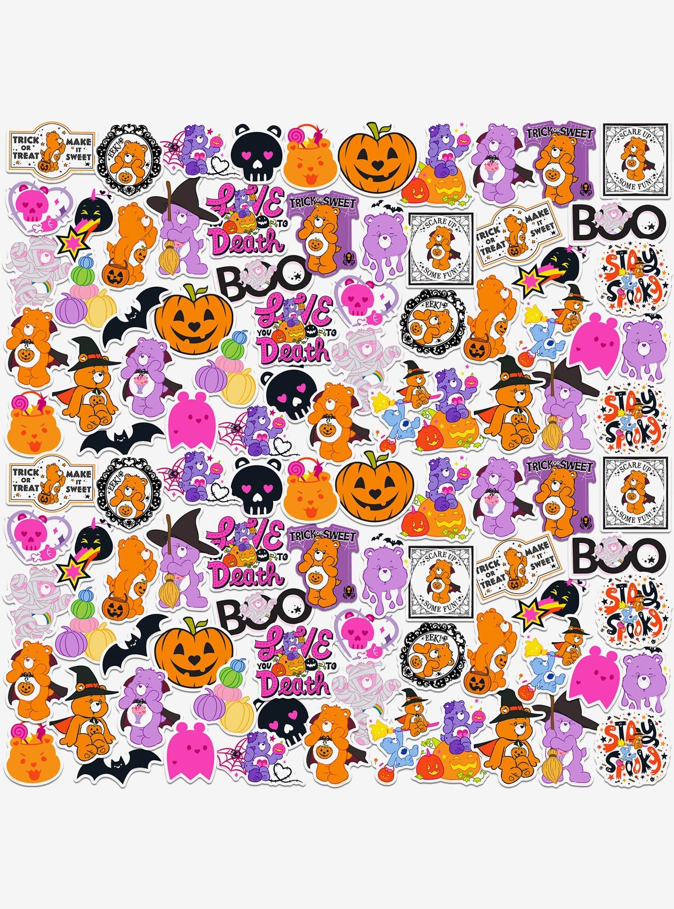 Care Bears Halloween Classic Miscellaneous 100ct Sticker Pack, , hi-res