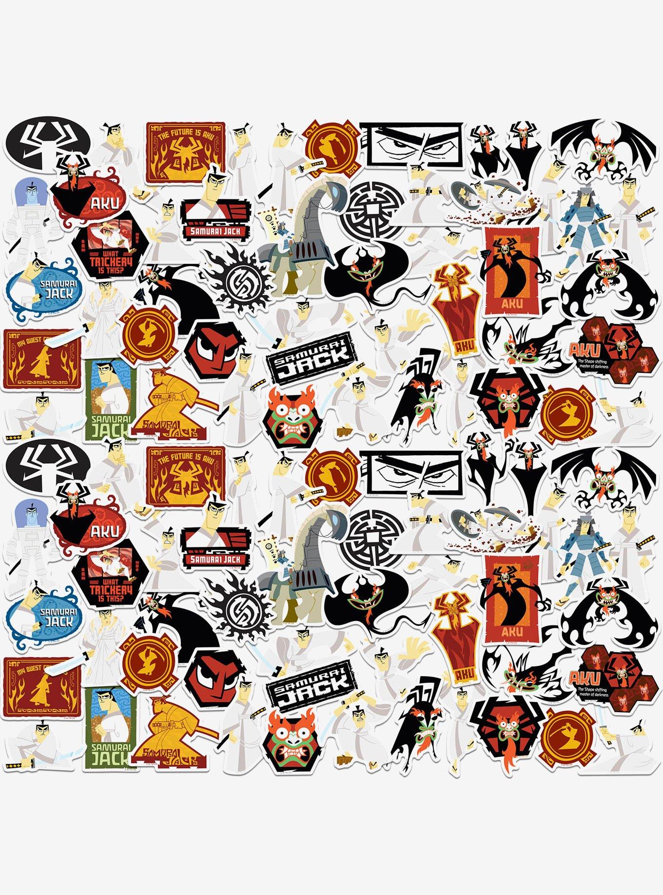 Samurai Jack Miscellaneous 100ct Sticker Pack, , hi-res