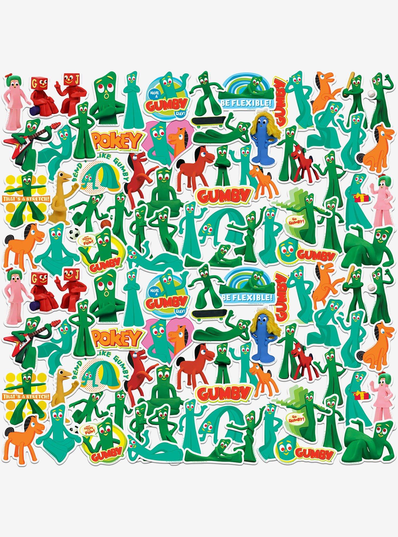 Gumby Miscellaneous 100ct Sticker Pack, , hi-res