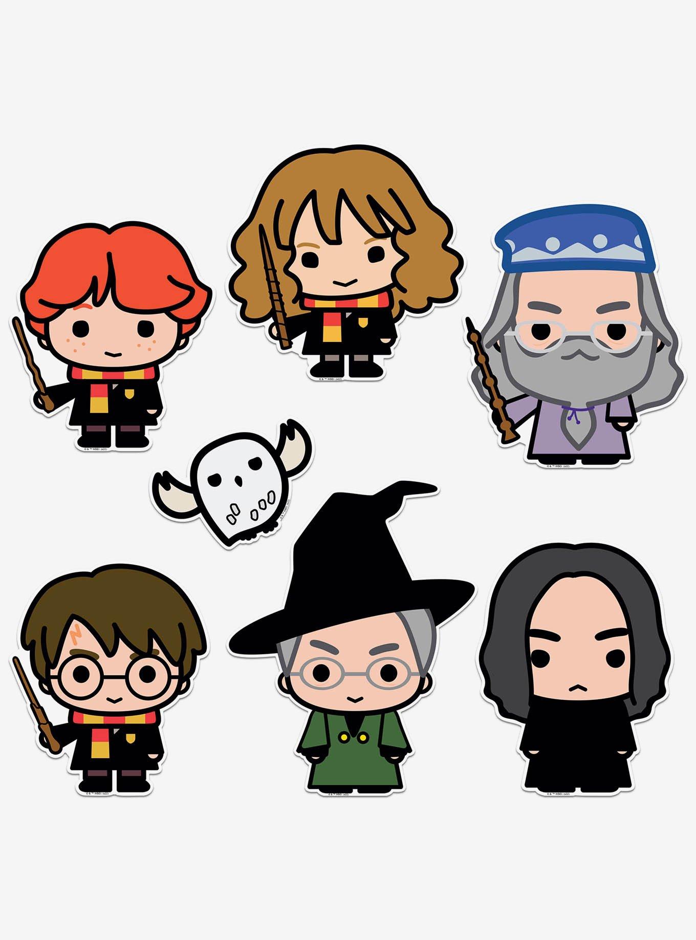 Harry Potter Heroes Chibi Miscellaneous 100ct Sticker Pack, , hi-res