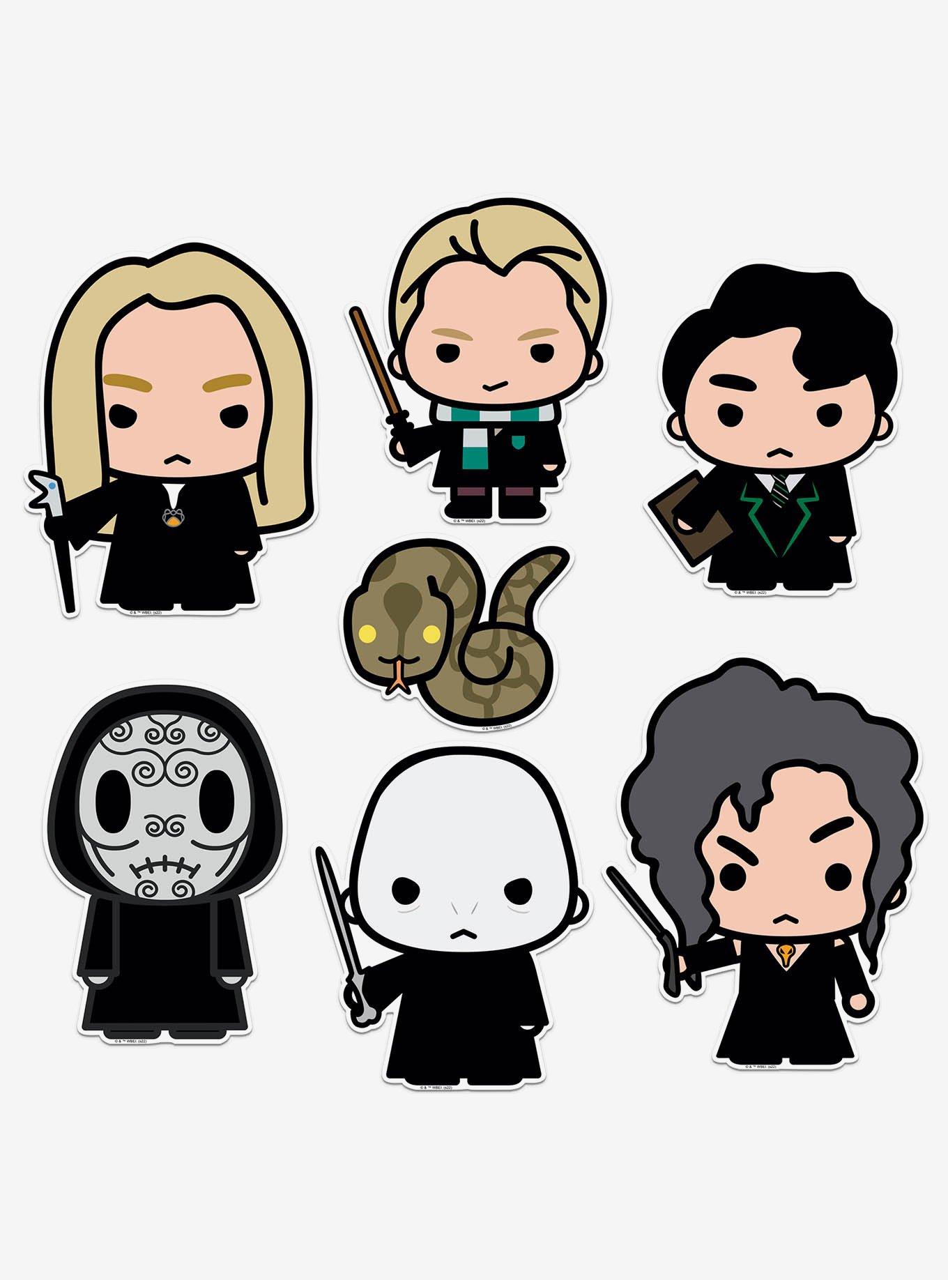 Harry Potter Villains Chibi Miscellaneous 100ct Sticker Pack, , hi-res