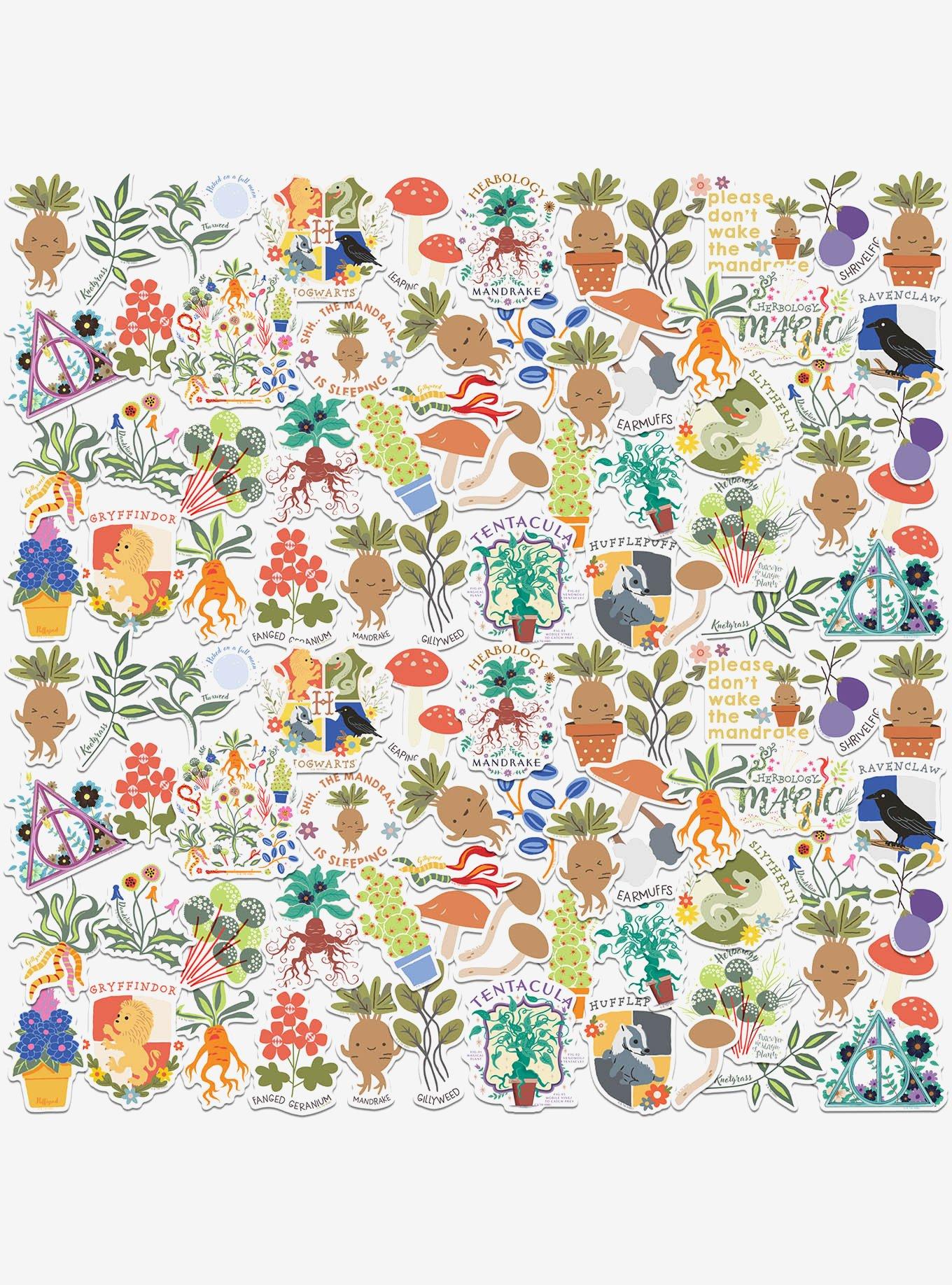 Harry Potter Whimsical Herbology Miscellaneous 100ct Sticker Pack, , hi-res