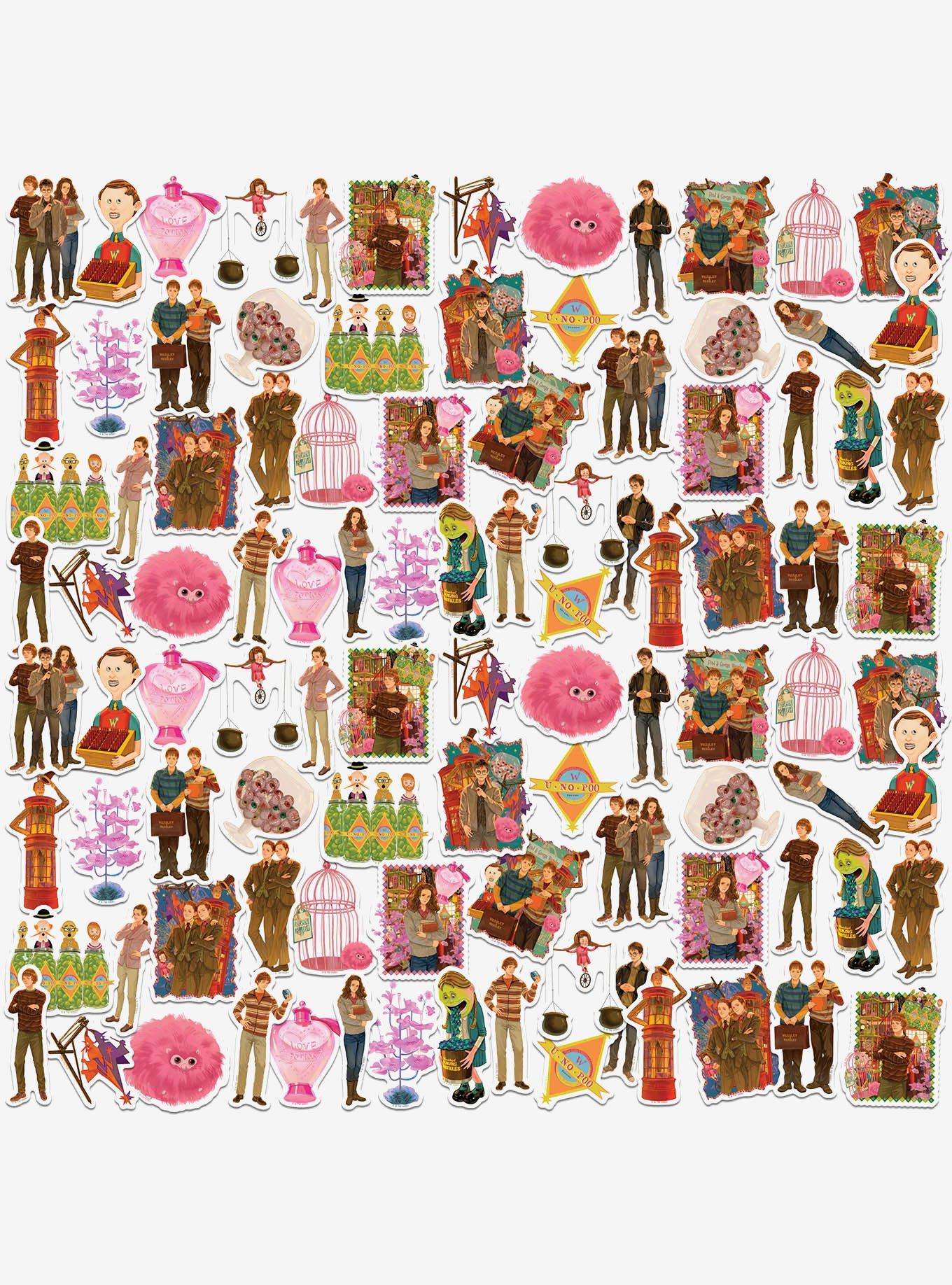 Harry Potter Weasley Wheezes Miscellaneous 100ct Sticker Pack, , hi-res