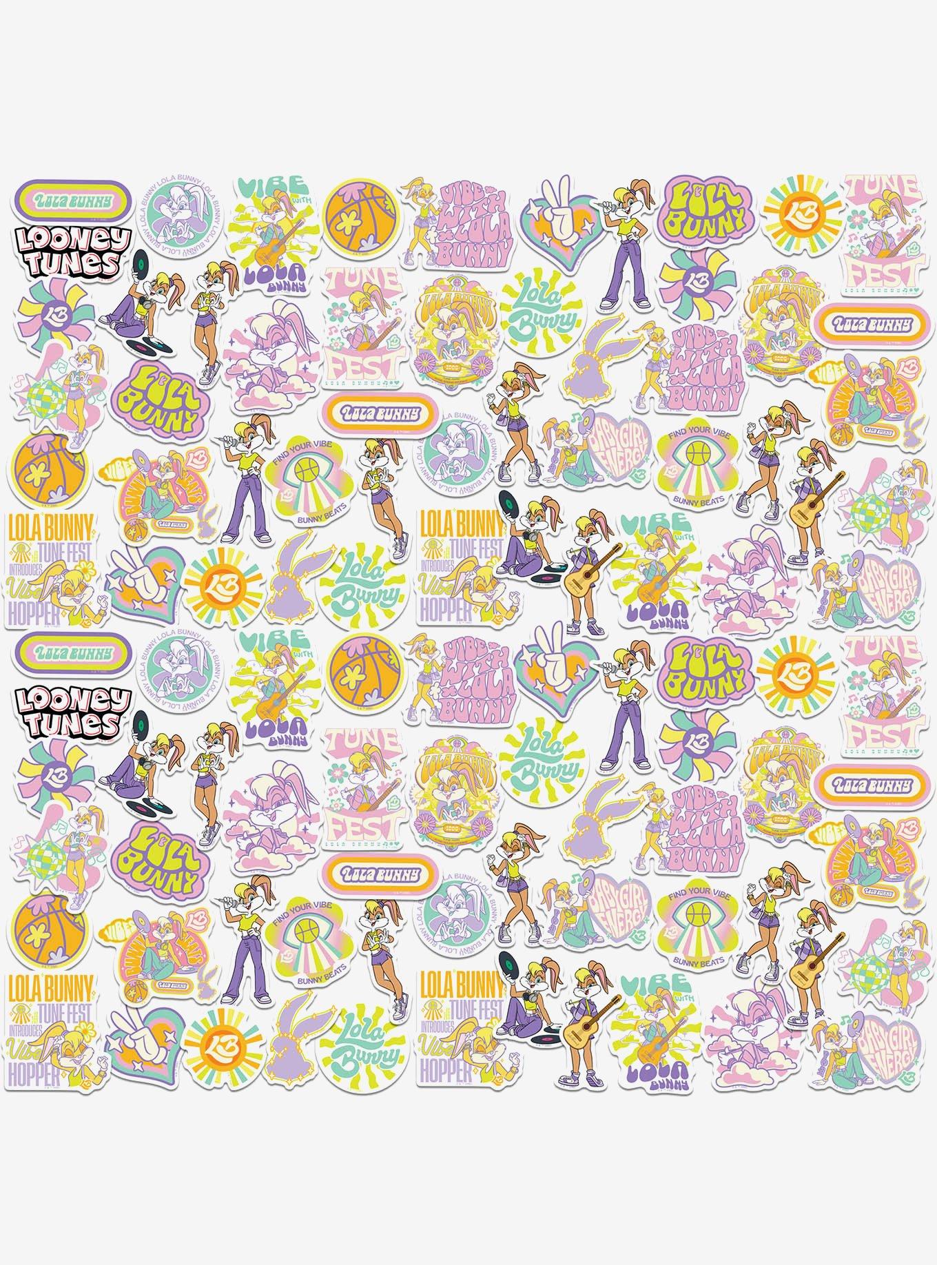 Looney Tunes Lola Bunny Miscellaneous 100ct Sticker Pack, , hi-res