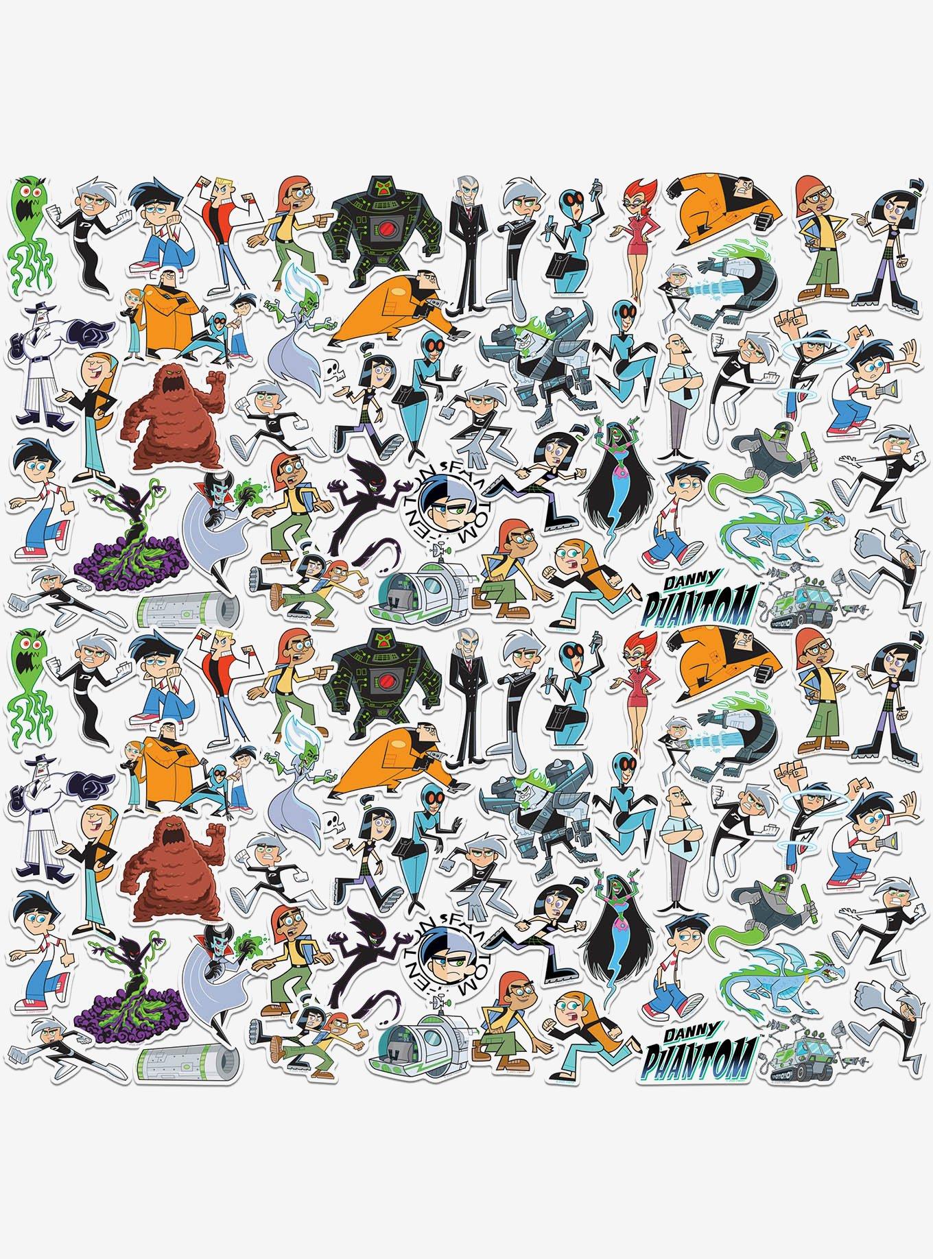 Danny Phantom Miscellaneous 100ct Sticker Pack, , hi-res