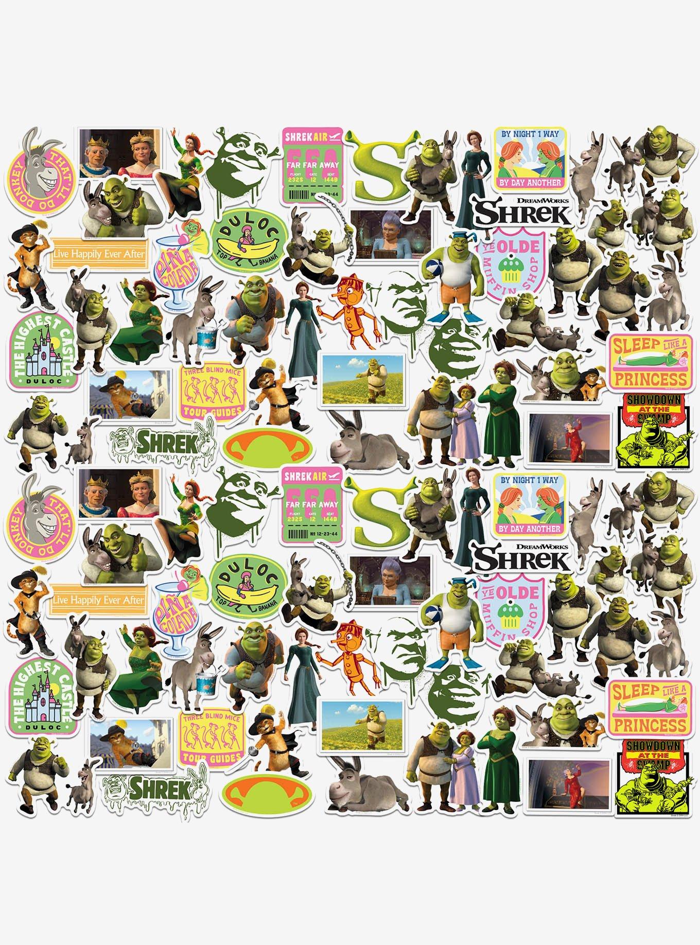 Shrek 2 Miscellaneous 100ct Sticker Pack