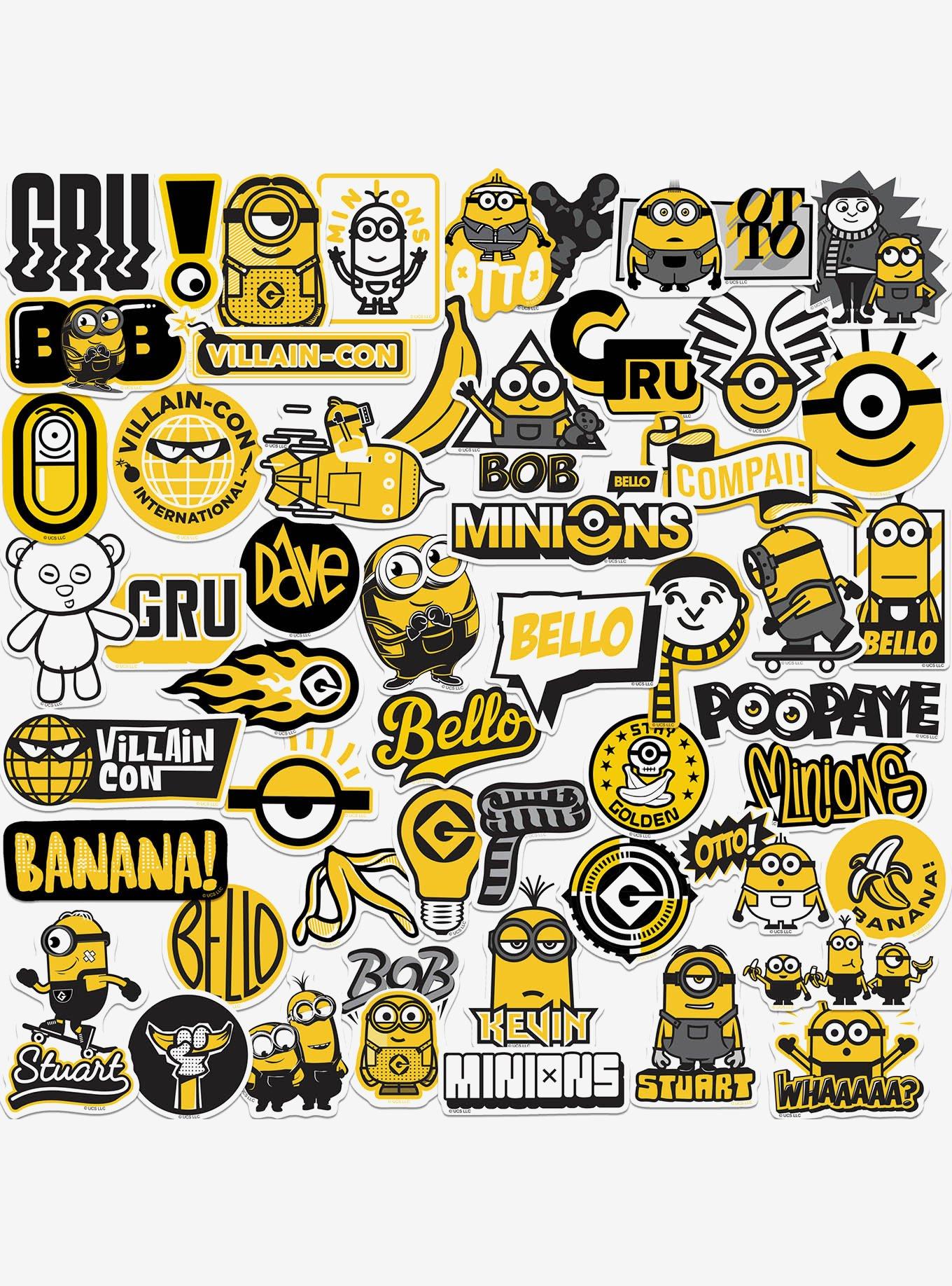 Minions Miscellaneous 100ct Sticker Pack, , hi-res
