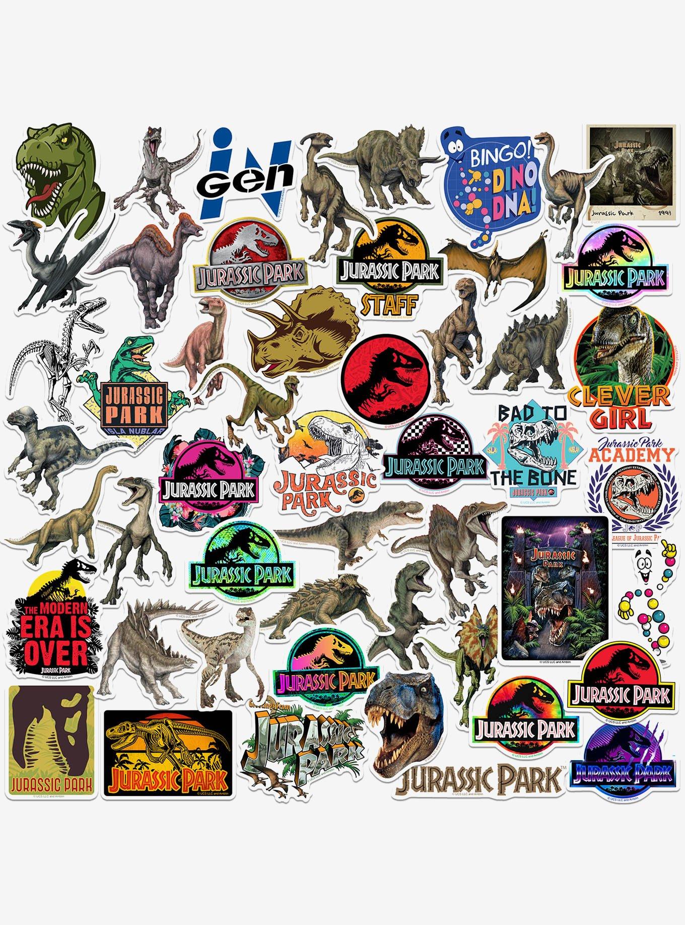 Jurassic Park Miscellaneous 100ct Sticker Pack, , hi-res
