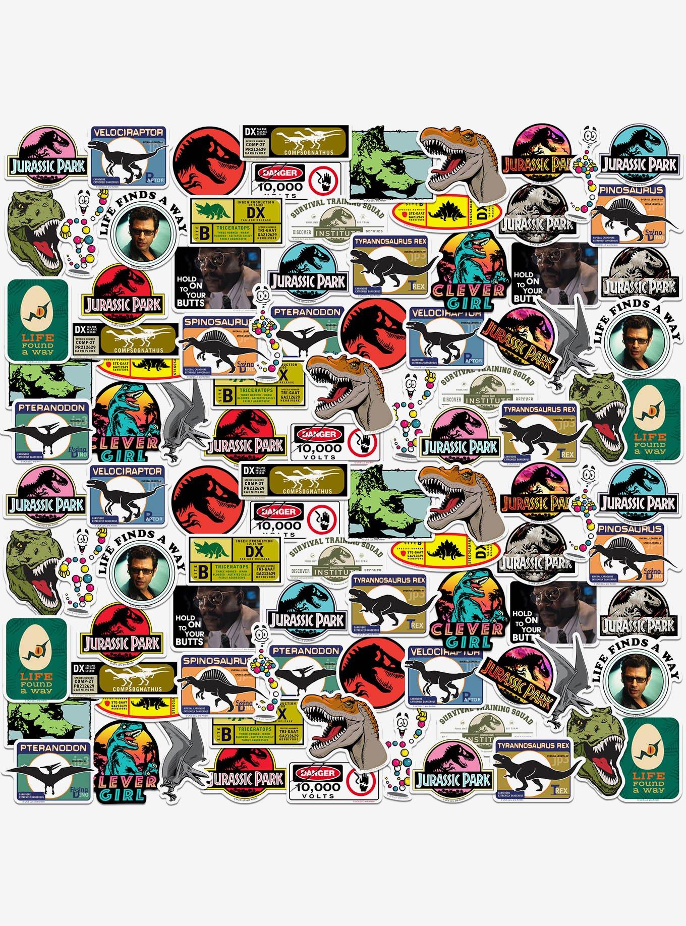 Jurassic Park Variety Miscellaneous 100ct Sticker Pack, , hi-res
