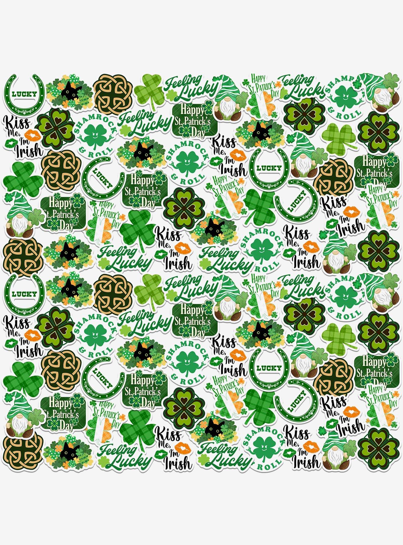 St. Patrick's Day Celebration Miscellaneous 100ct Sticker Pack