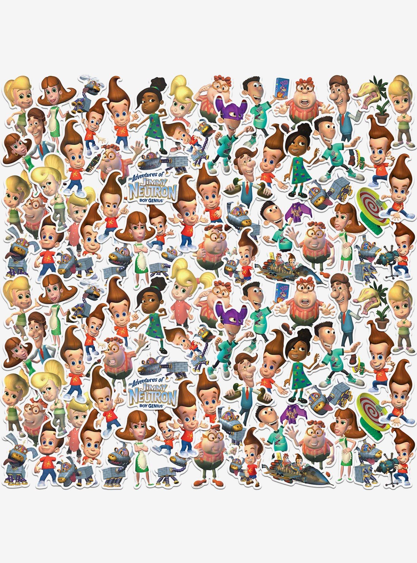 Jimmy Neutron Variety Miscellaneous 100ct Sticker Pack