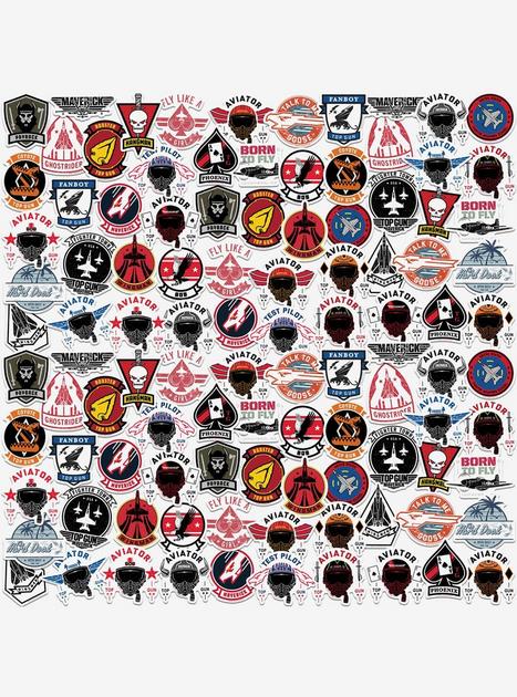 Top Gun: Maverick Variety Miscellaneous 100ct Sticker Pack | BoxLunch