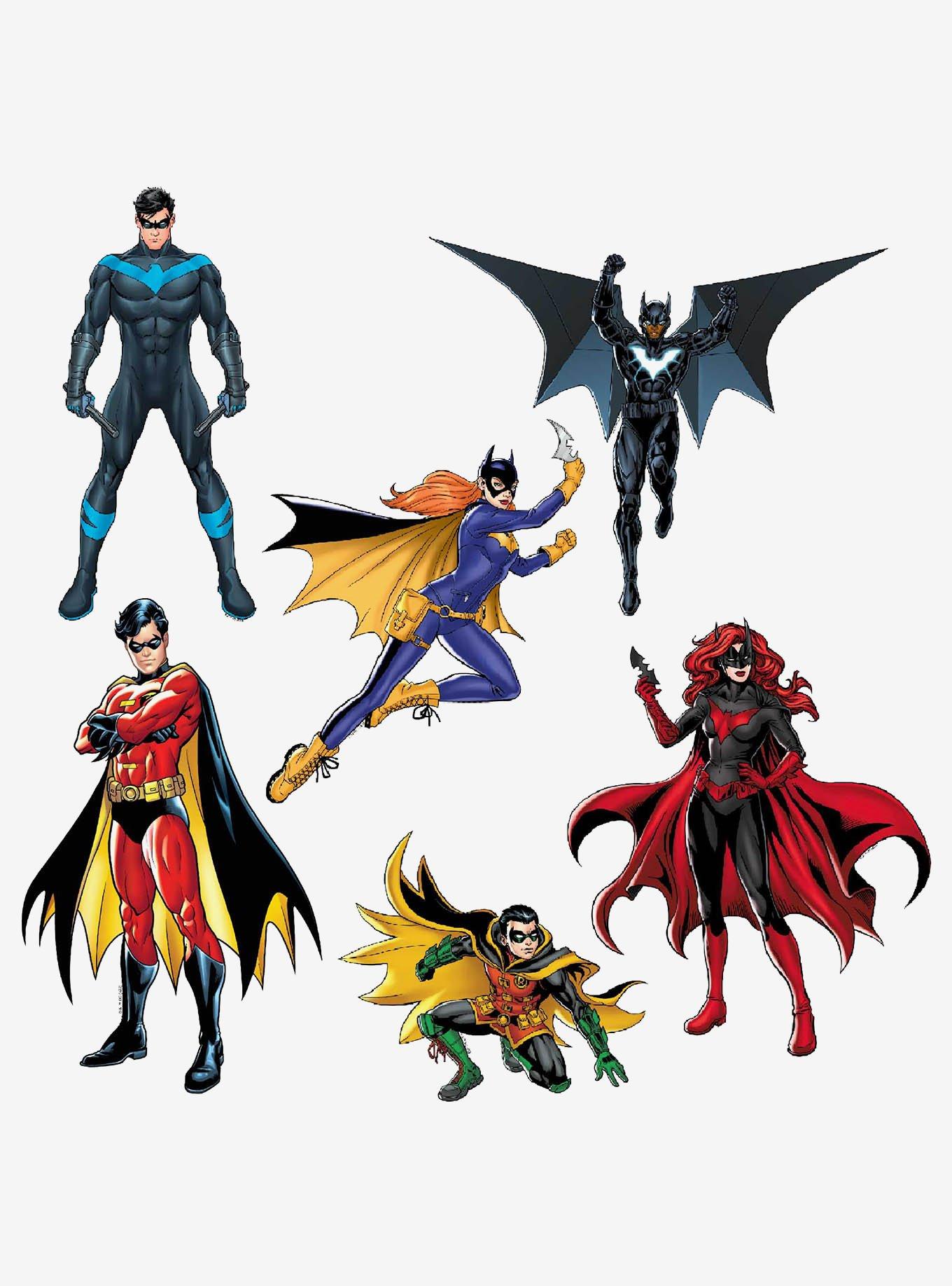 DC Comics Batman Characters Miscellaneous 100ct Sticker Pack, , hi-res