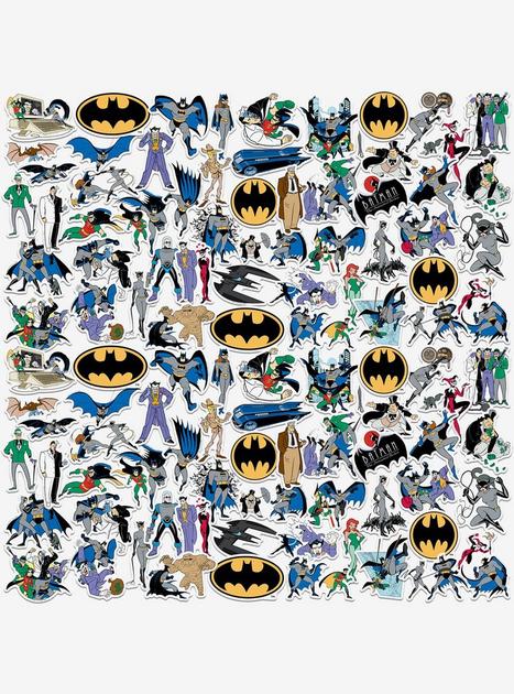 DC Comics Batman The Animated Series Miscellaneous 100ct Sticker Pack ...