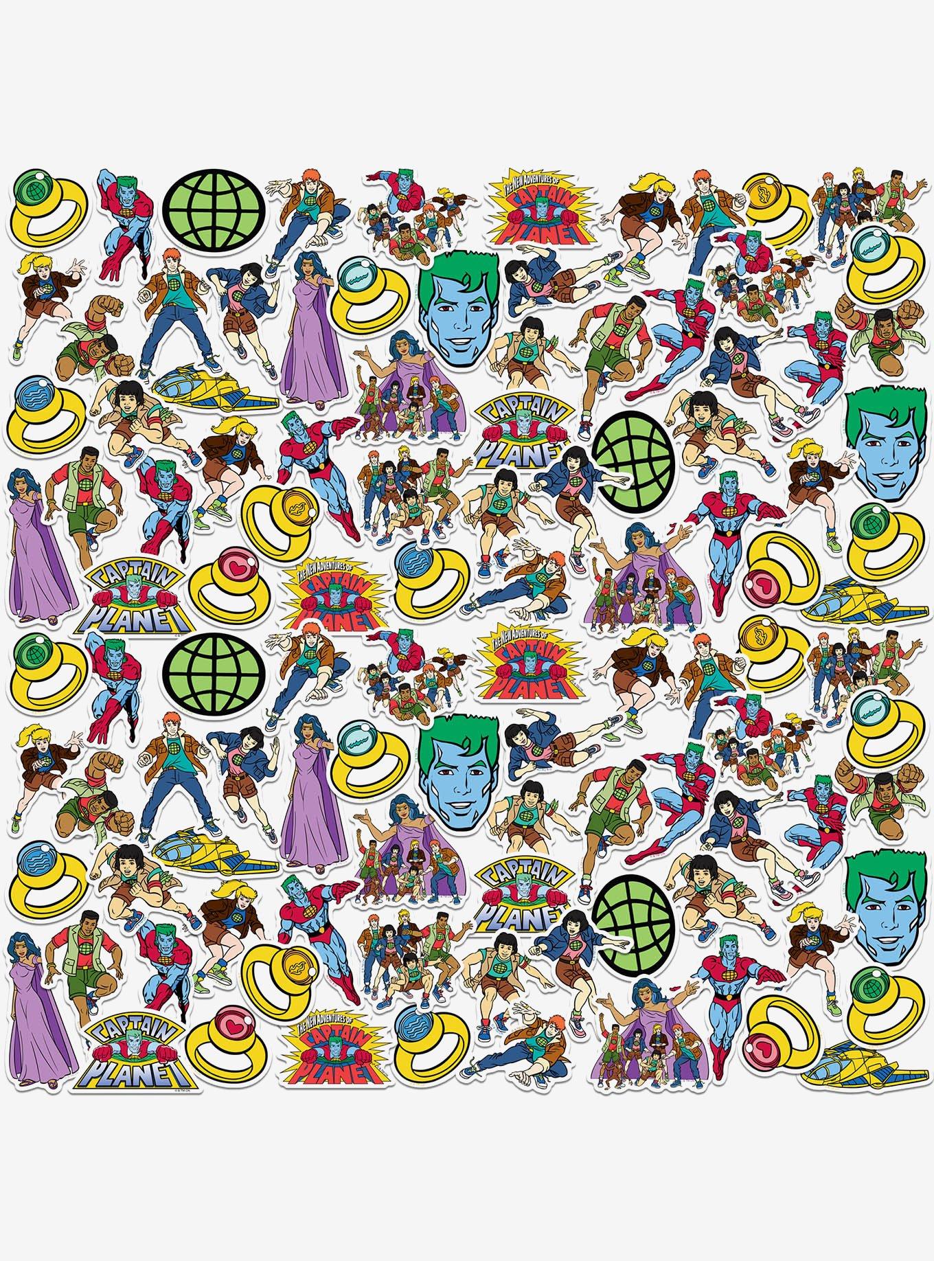 Captain Planet Crew Miscellaneous 100ct Sticker Pack