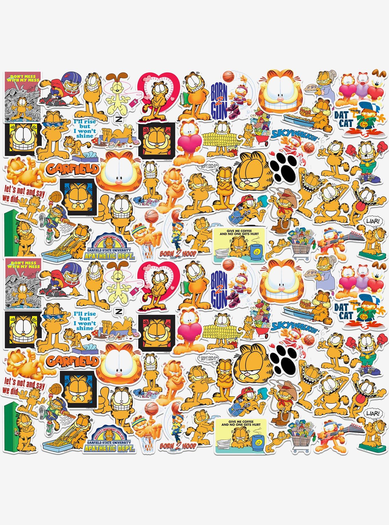Garfield Variety Miscellaneous 100ct Sticker Pack