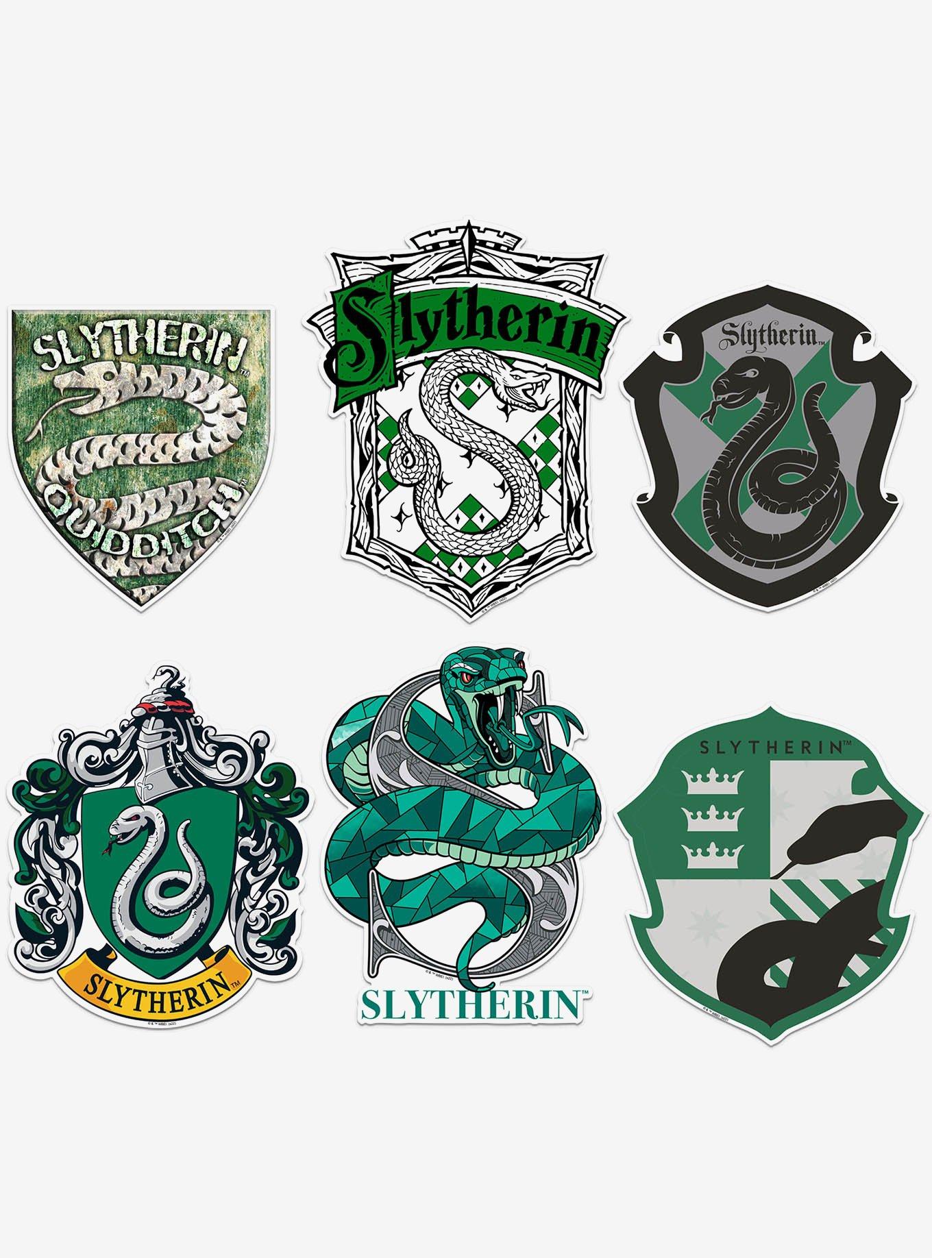 Harry Potter Slytherin Miscellaneous 100ct Sticker Pack, , hi-res