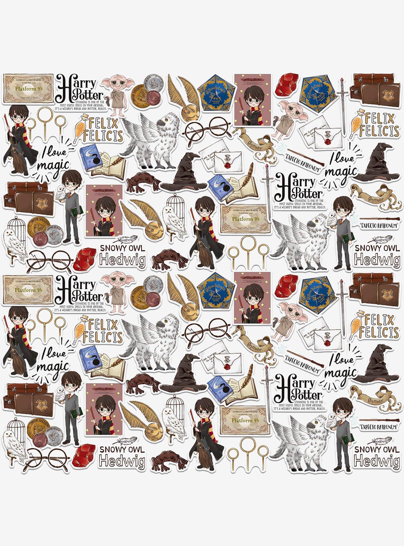 Harry Potter Chibi Collection Miscellaneous 100ct Sticker Pack, , hi-res