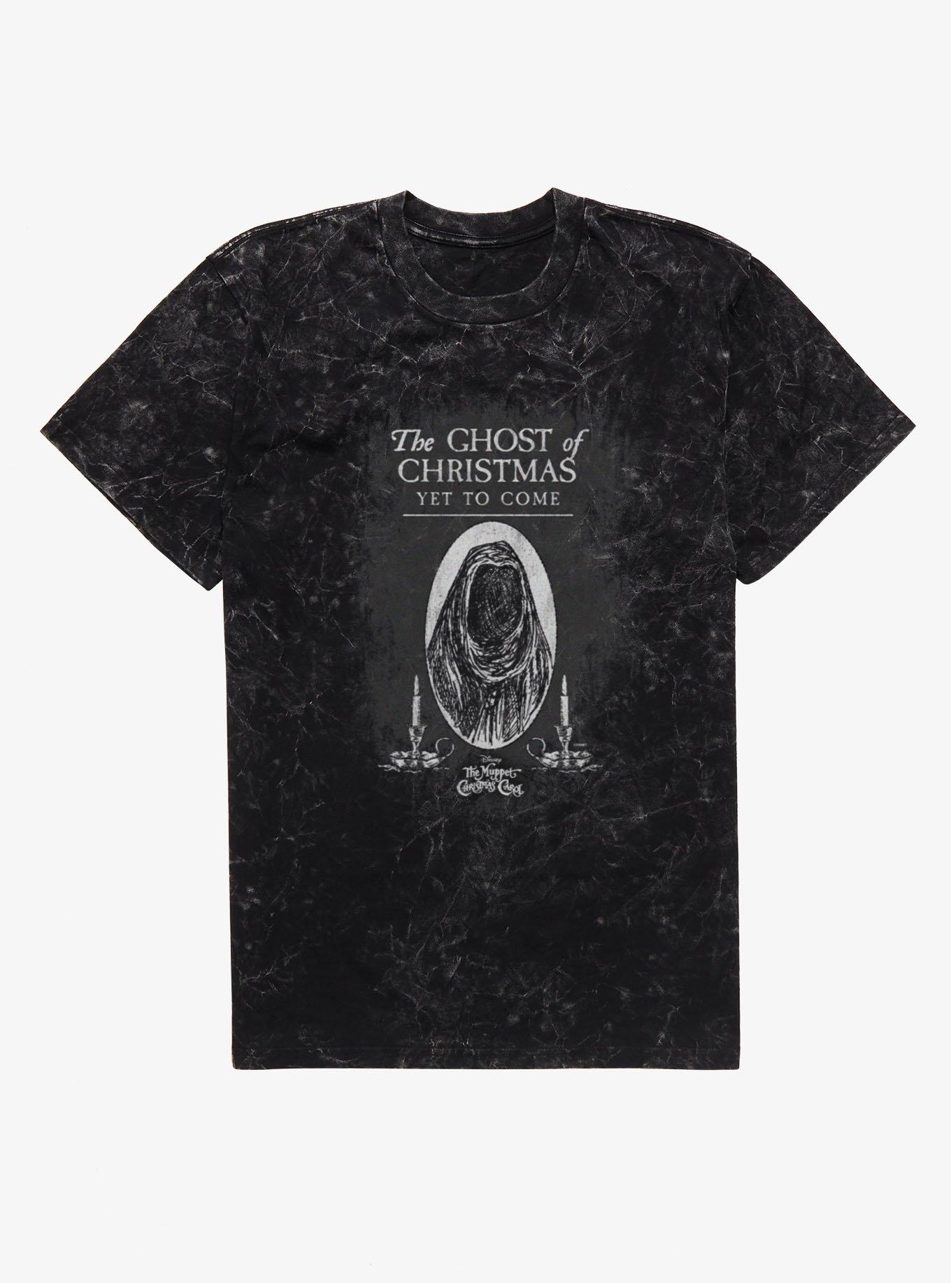 Disney The Muppets Christmas Carol Ghost Yet To Come Mineral Wash T-Shirt Hot Topic Exclusive, , hi-res