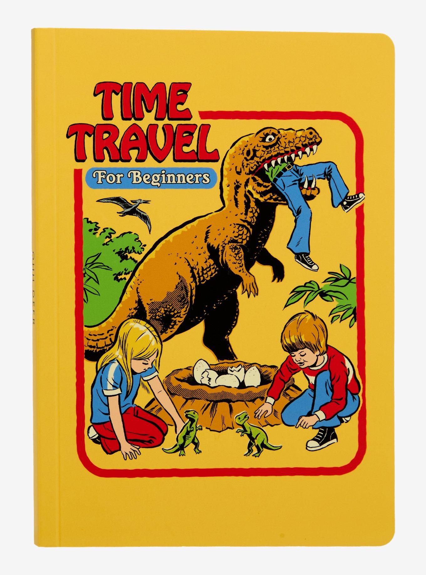 Ohh Deer Time Travel Dinosaur Notebook By Steven Rhodes, , hi-res