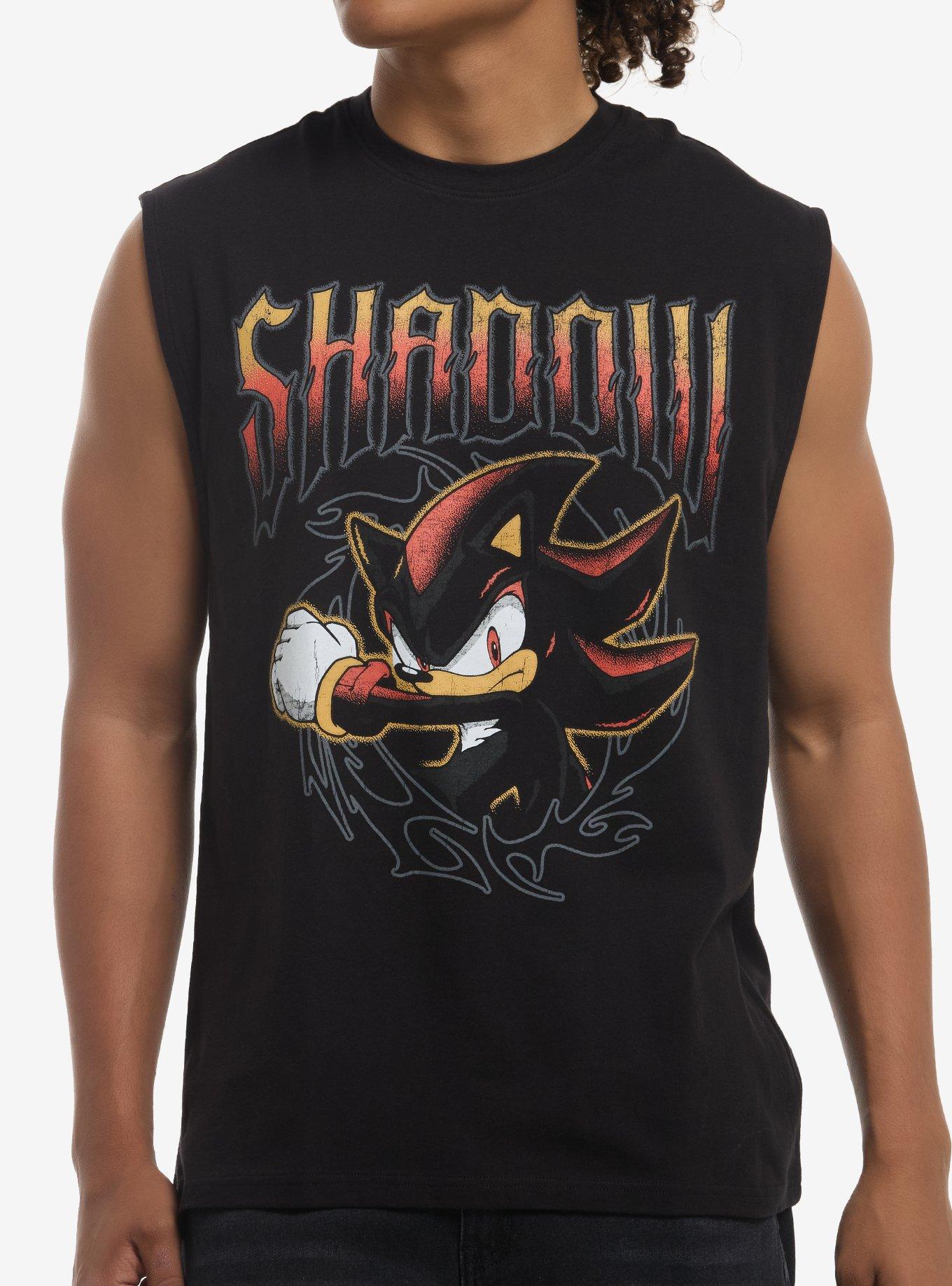 Sonic The Hedgehog Shadow Muscle Tank Top, , hi-res