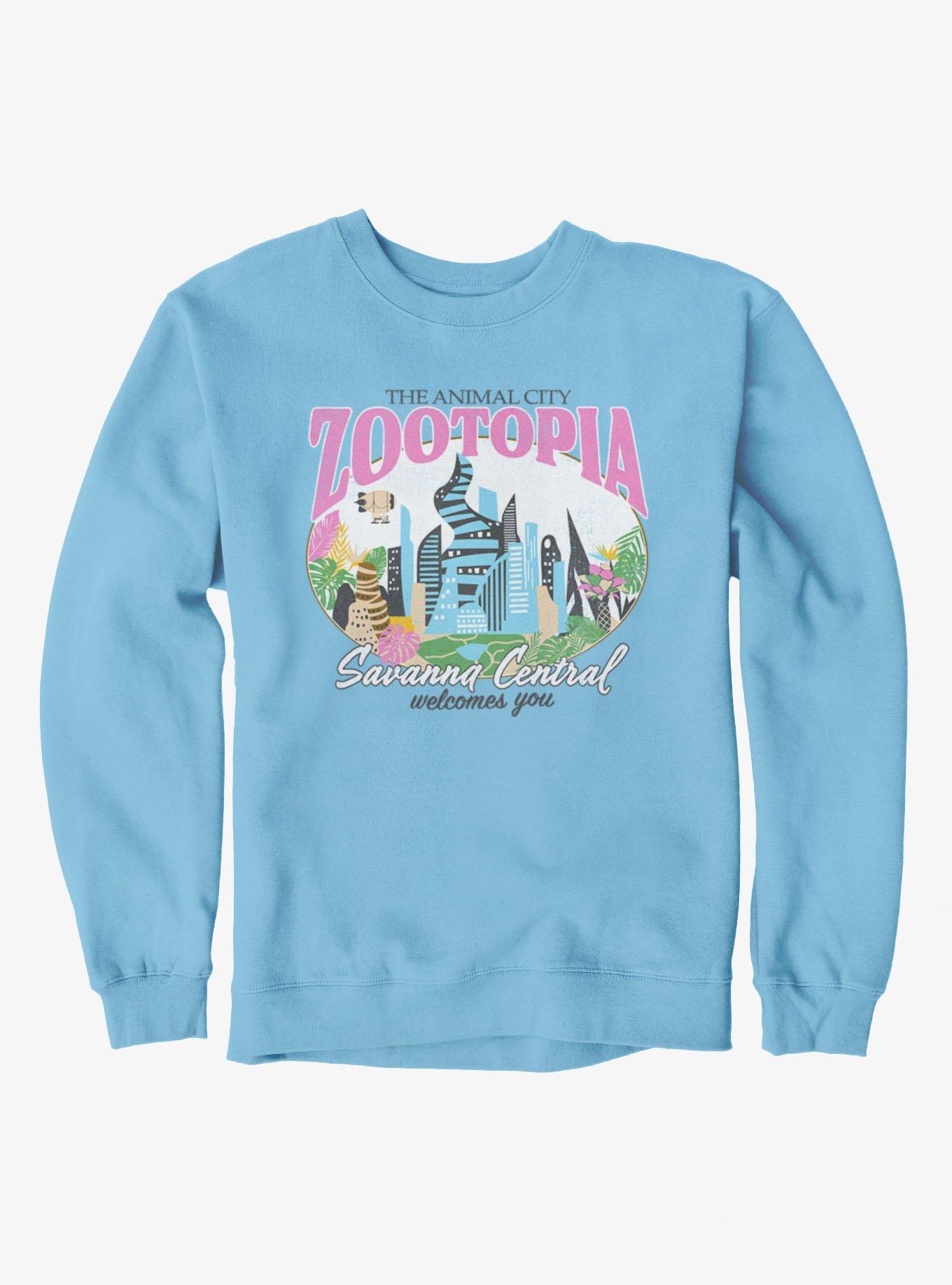 Disney Zootopia Animal City Savanna Central Sweatshirt, , hi-res