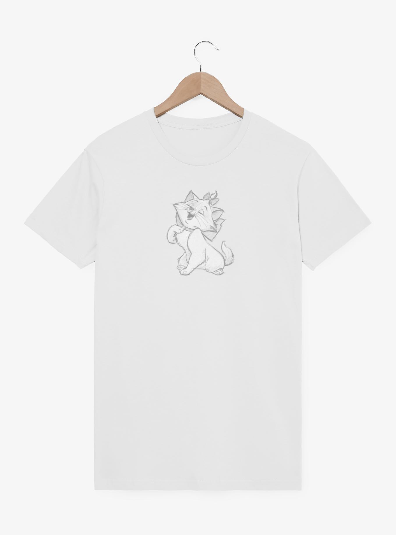 Disney The Aristocats Marie Sketch Bow T-Shirt, , hi-res