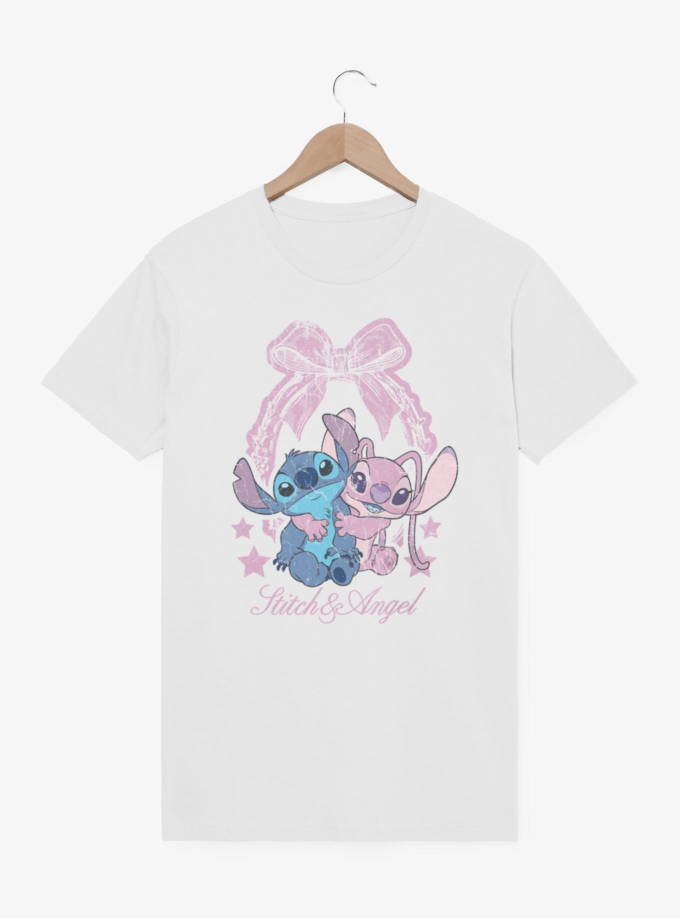 Disney Lilo & Stitch Stitch Angel Coquette T-Shirt, , hi-res
