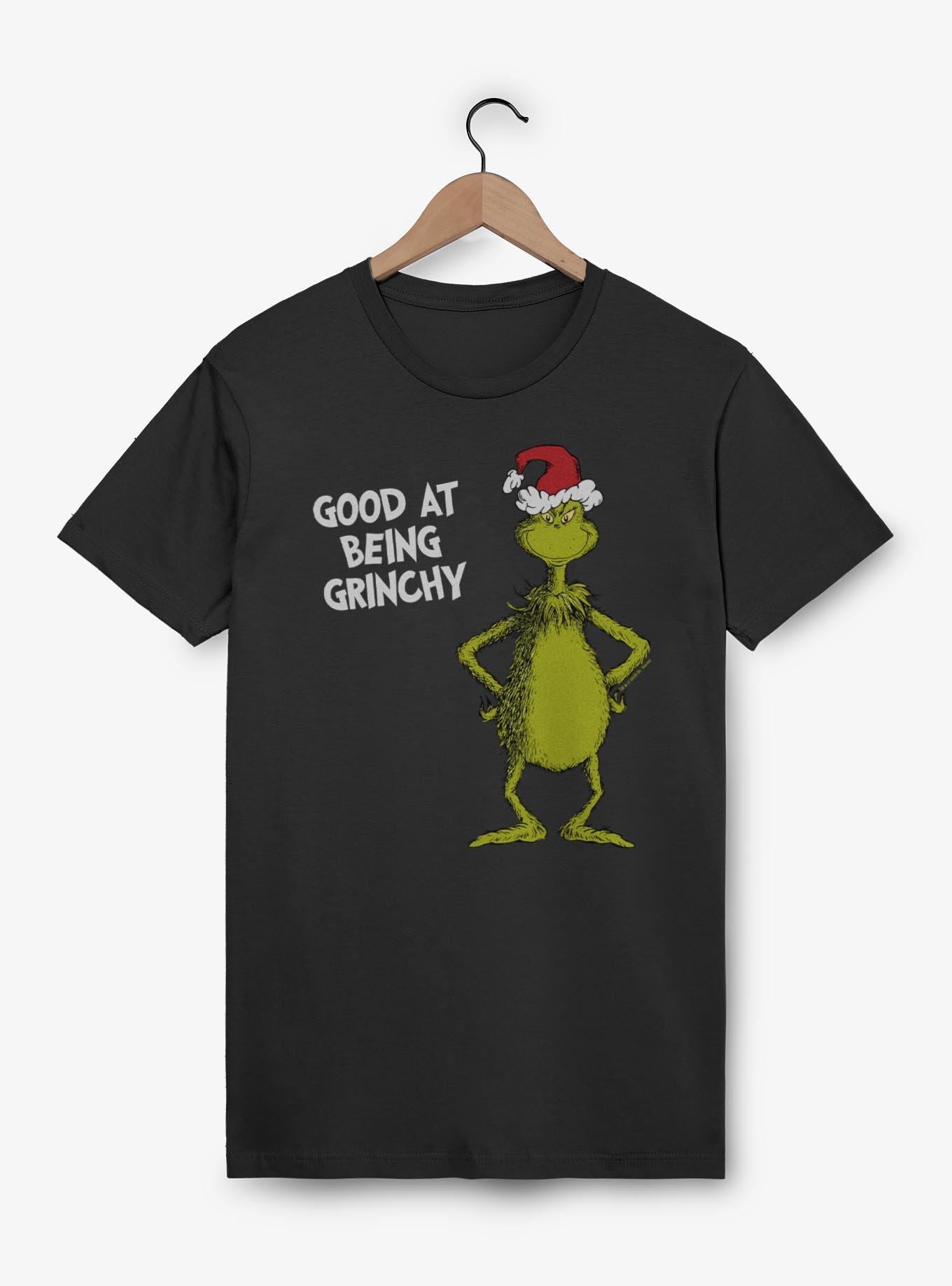 Dr. Suess How The Grinch Stole Christmas Good At Being Grinchy T-Shirt, , hi-res