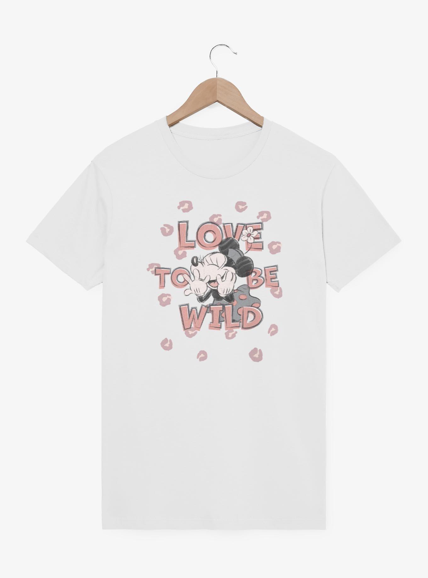 Disney Minnie Mouse Love To Be Wild T-Shirt, , hi-res