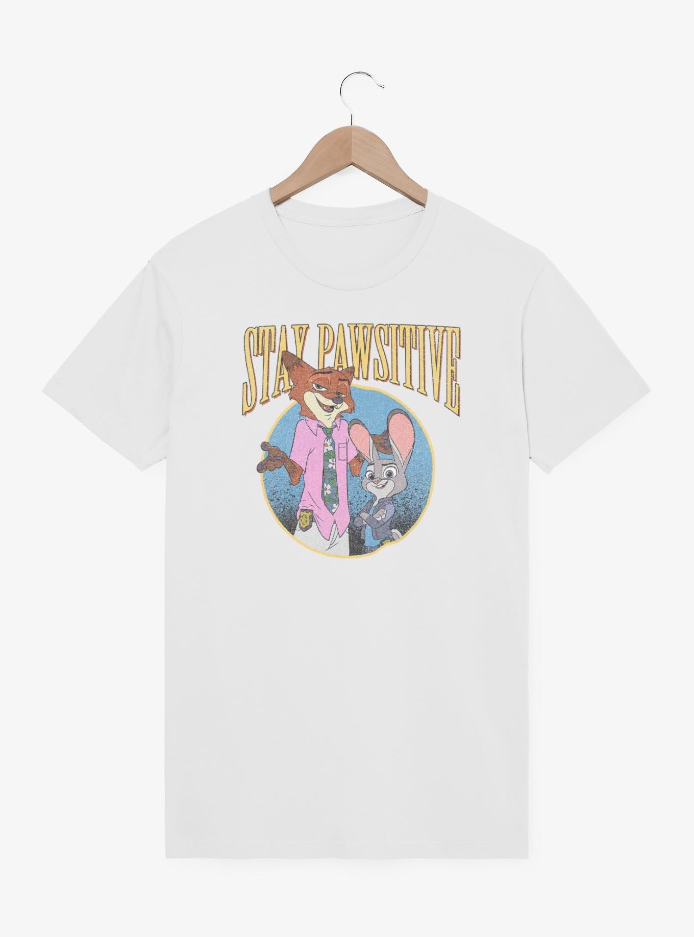Disney Zootopia Stay Pawsitive T-Shirt
