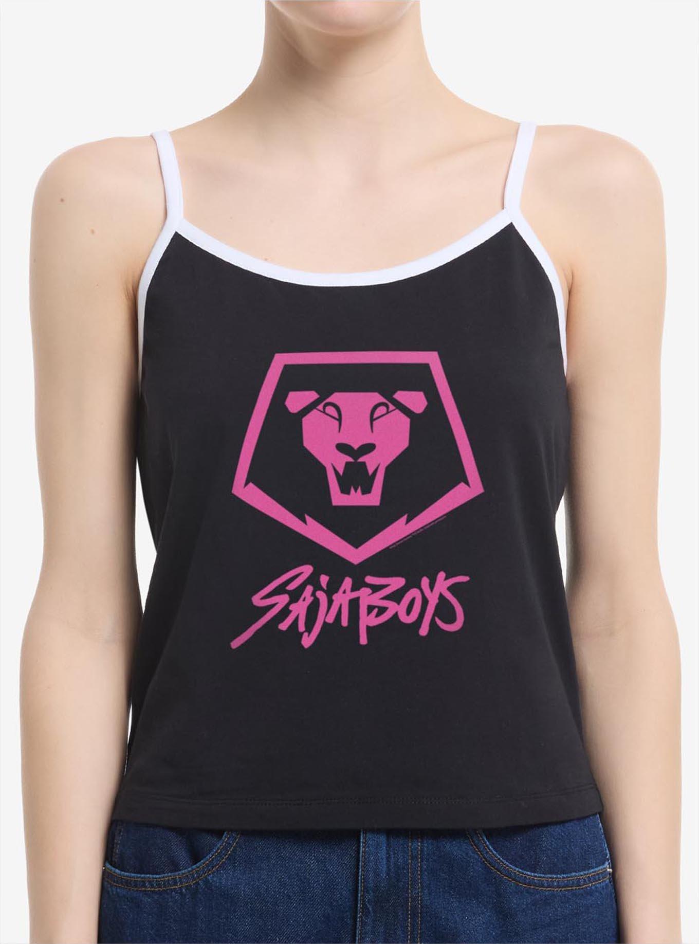 KPop Demon Hunters Saja Boys Lion Logo Girls Cami, , hi-res