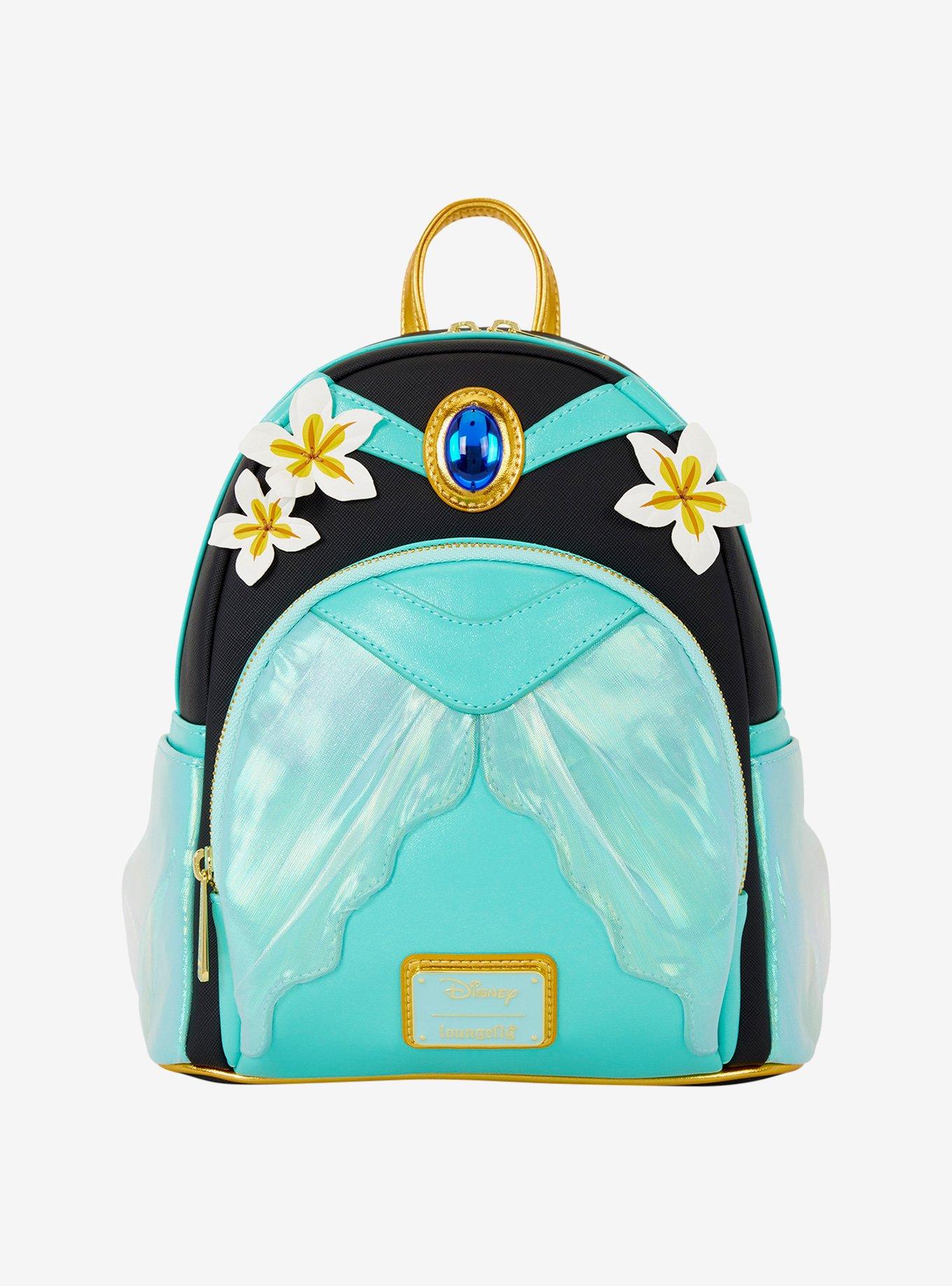 Loungefly Disney Princess Jasmine Glitter Figural Mini Backpack