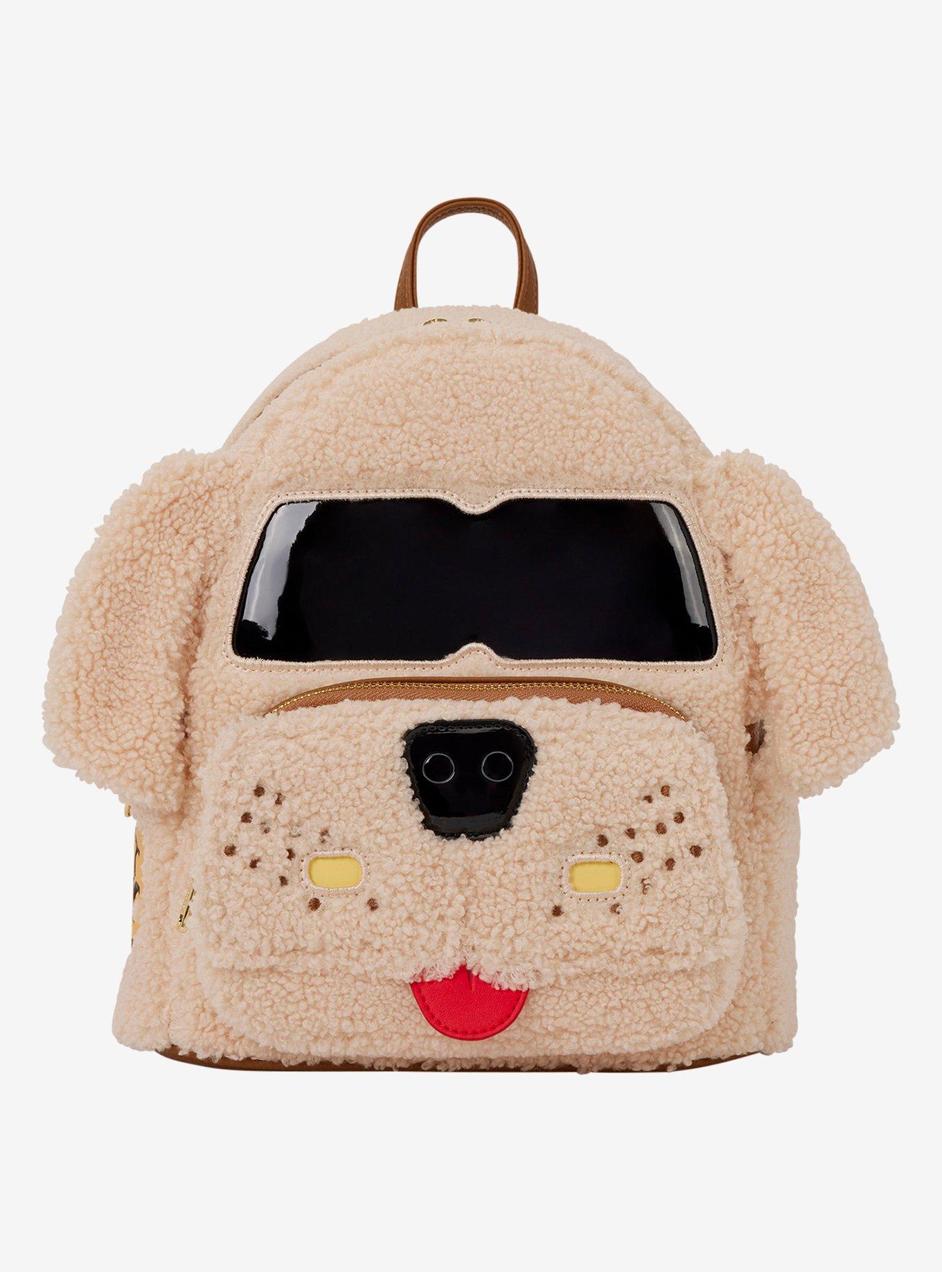 Loungefly Dumb & Dumber Mutts Cutts Van Plush Glow-in-the-Dark Mini Backpack
