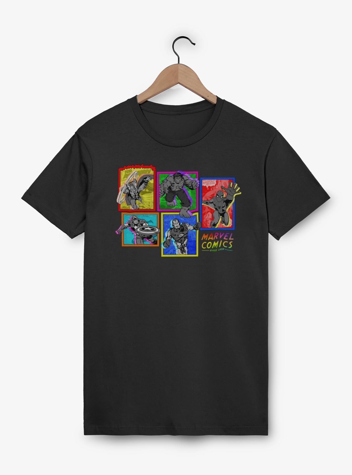 Marvel Comics Avengers Boxes T-Shirt, , hi-res