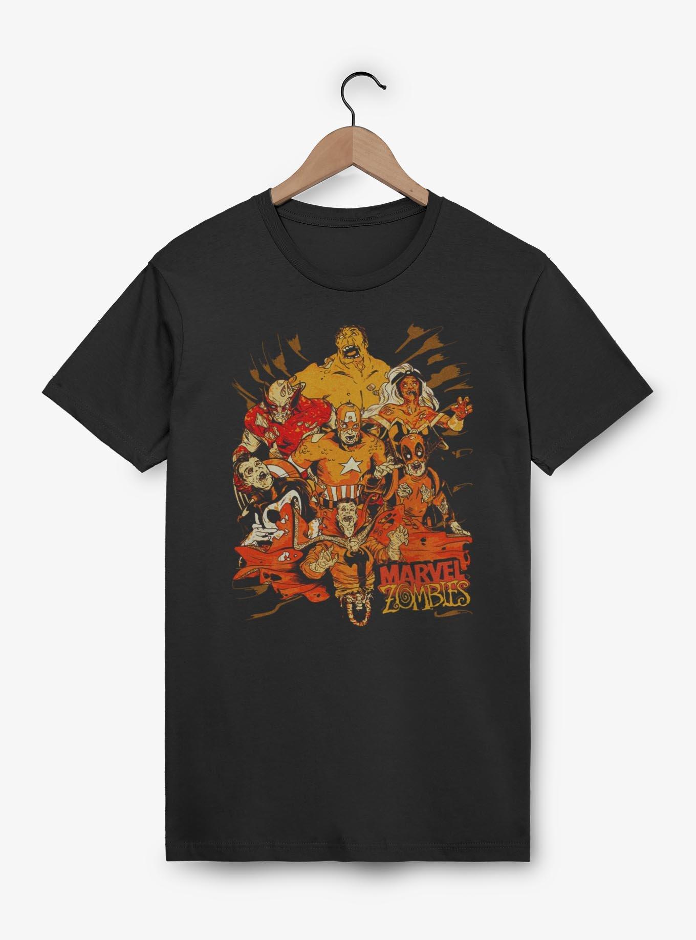 デッドプール MARVEL ZOMBIES Tシャツ XL ブラック Marvel Zombies T-Shirt - BLACK | BoxLunch