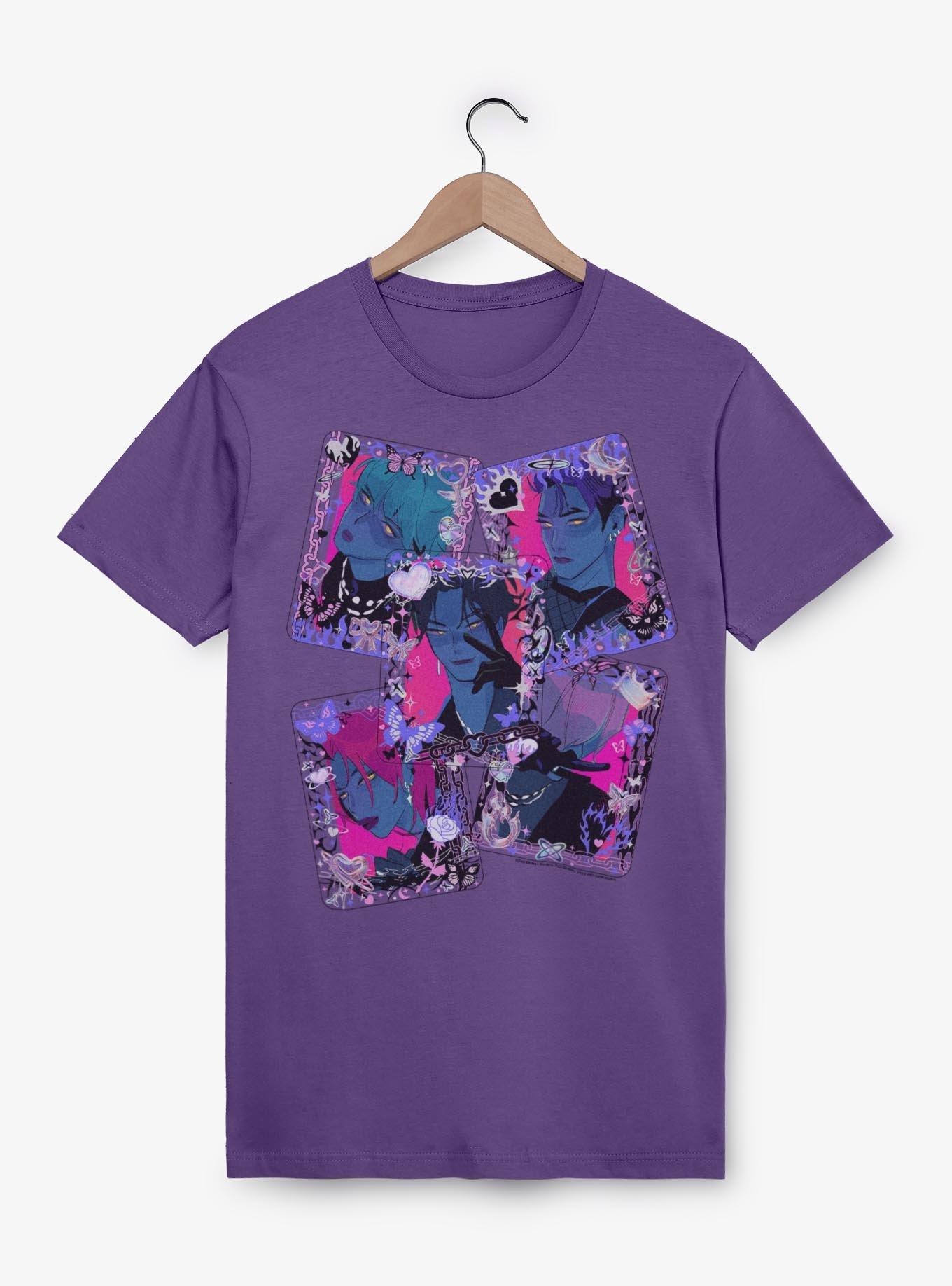 KPop Demon Hunters Saja Boys Demon Photocards T-Shirt, , hi-res