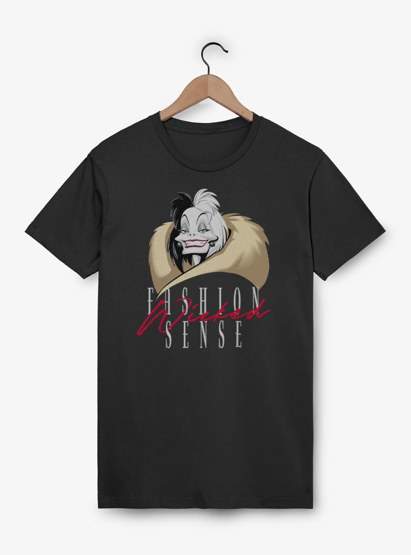 Disney Villains Cruella De Vil Wicked Fashion Sense T-Shirt, , hi-res
