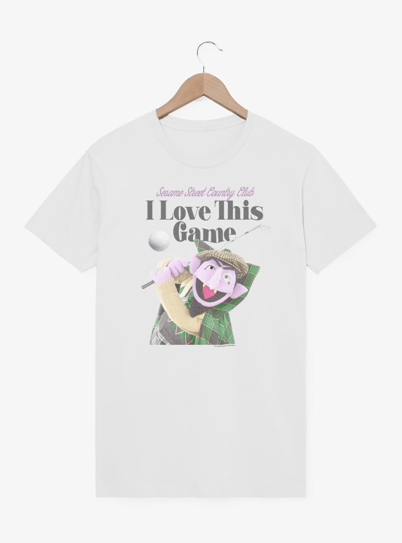 Sesame Street Country Club The Count Golf Love This Game T-Shirt, , hi-res
