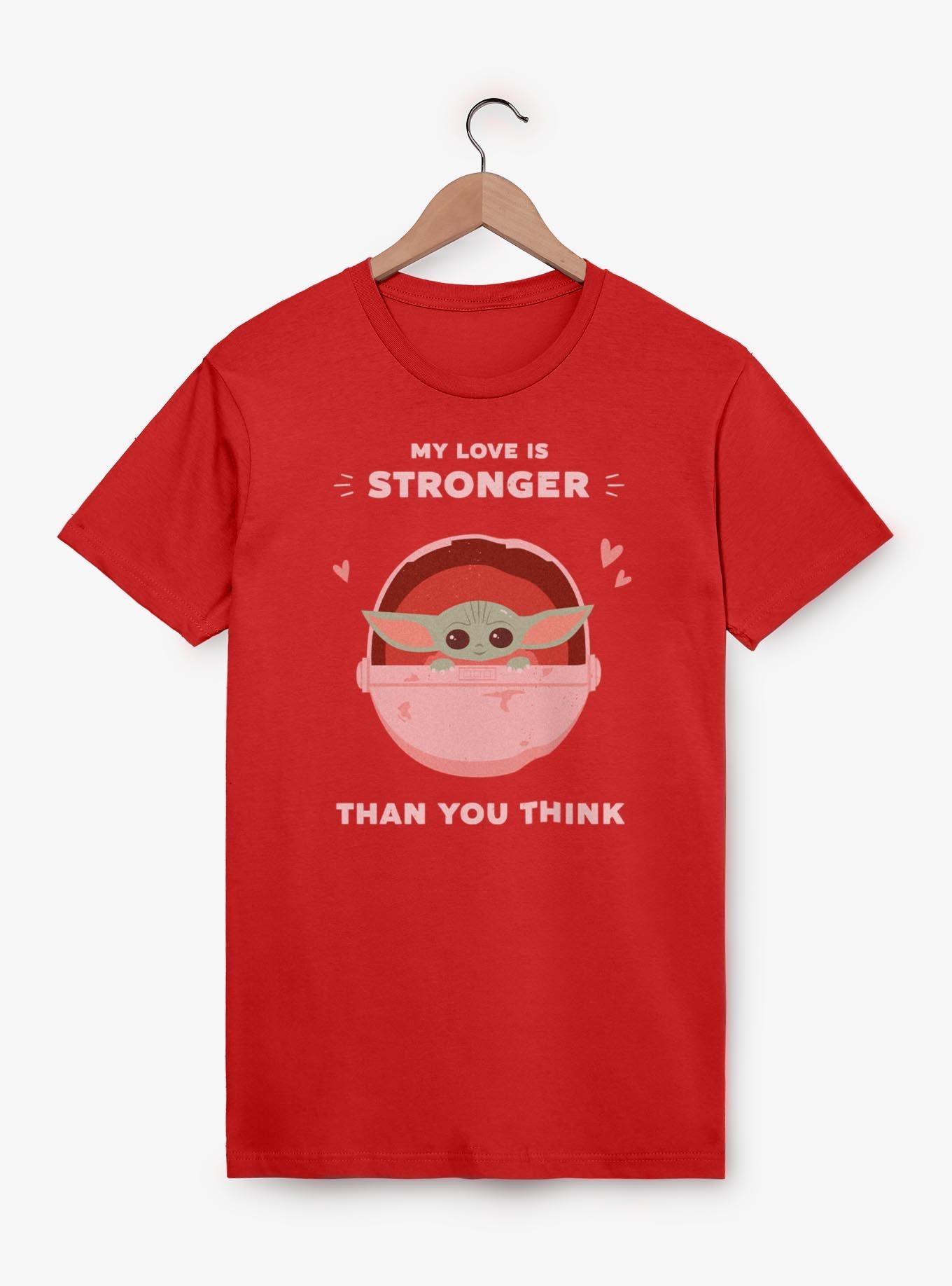 Star Wars The Mandalorian My Love Is Stronger T-Shirt, , hi-res
