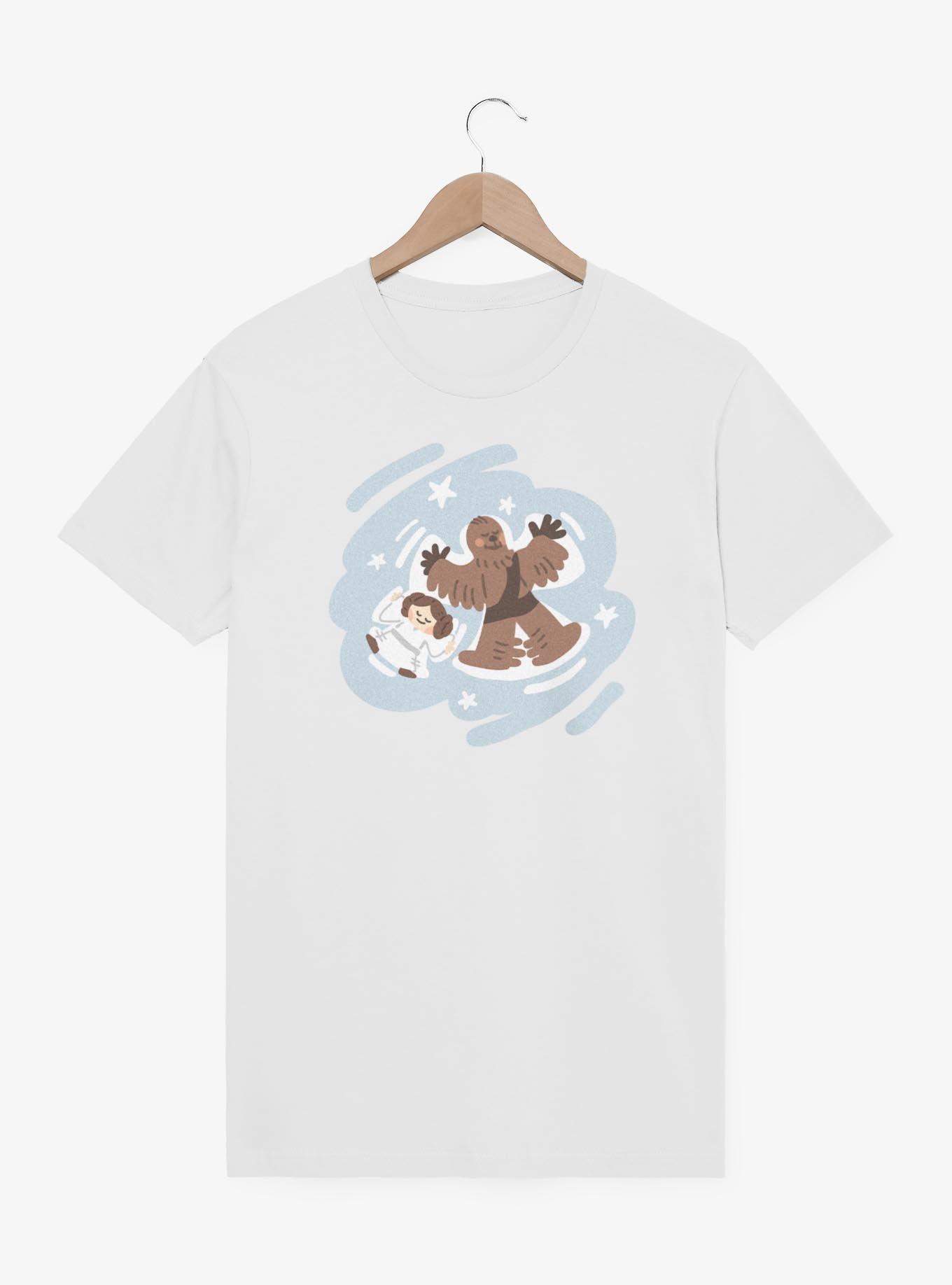 Star Wars Snow Angels Chewbacca & Princess Leia T-Shirt, , hi-res