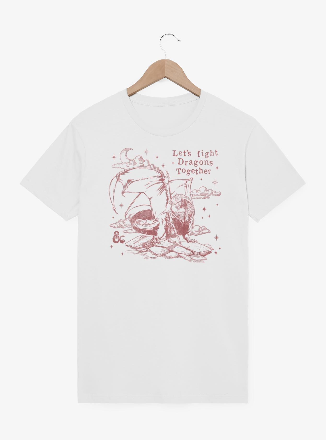 Dungeons & Dragons Fight Dragons Together T-Shirt, , hi-res