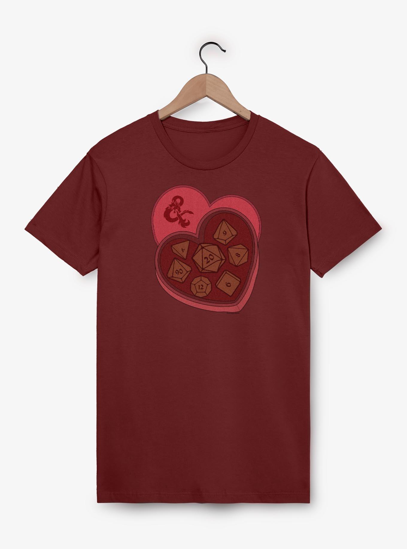 Dungeons & Dragons Box Of Dice Valentines T-Shirt, , hi-res