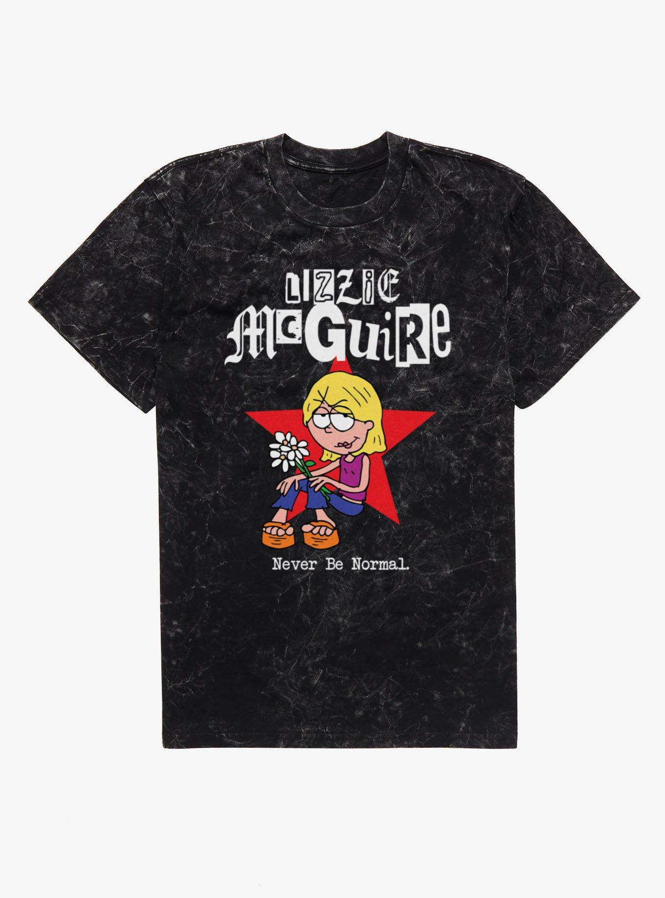 Disney Lizzie McGuire Star Never Be Normal Mineral Wash T-Shirt, , hi-res