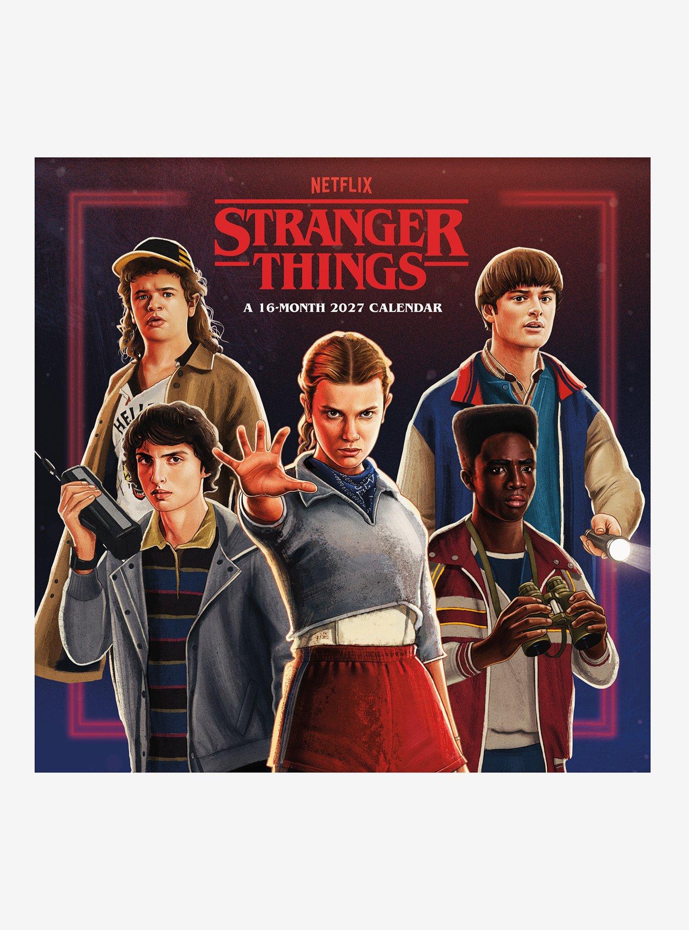 Stranger Things 16-Month 2027 Wall Calendar