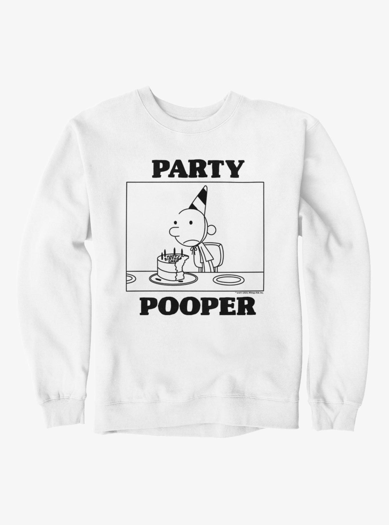 Diary Of A Wimpy Kid Party Pooper Sweatshirt, , hi-res